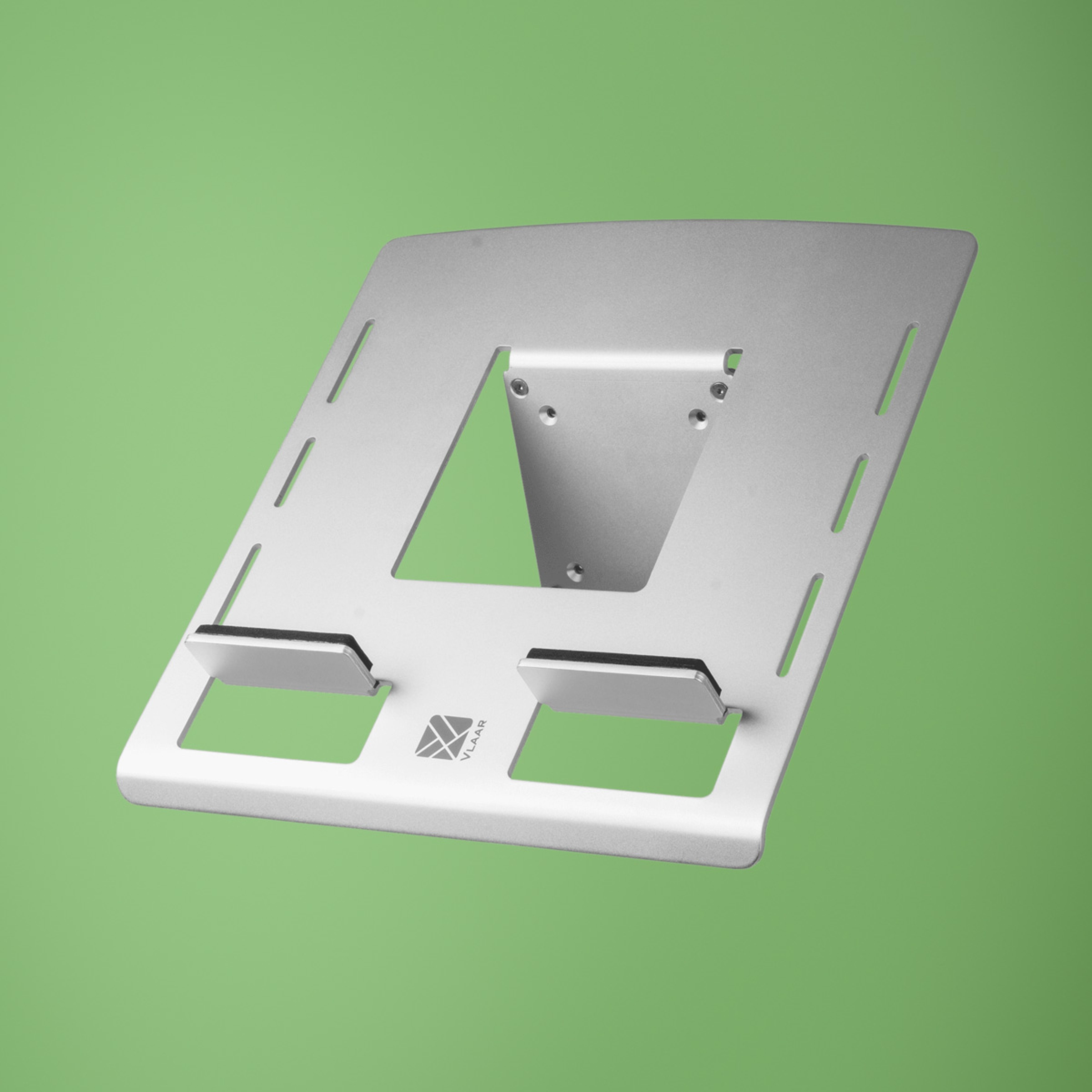 R-Go Laptopstaender Morelia 0"-27" Max.10KG VESA-Arm silber