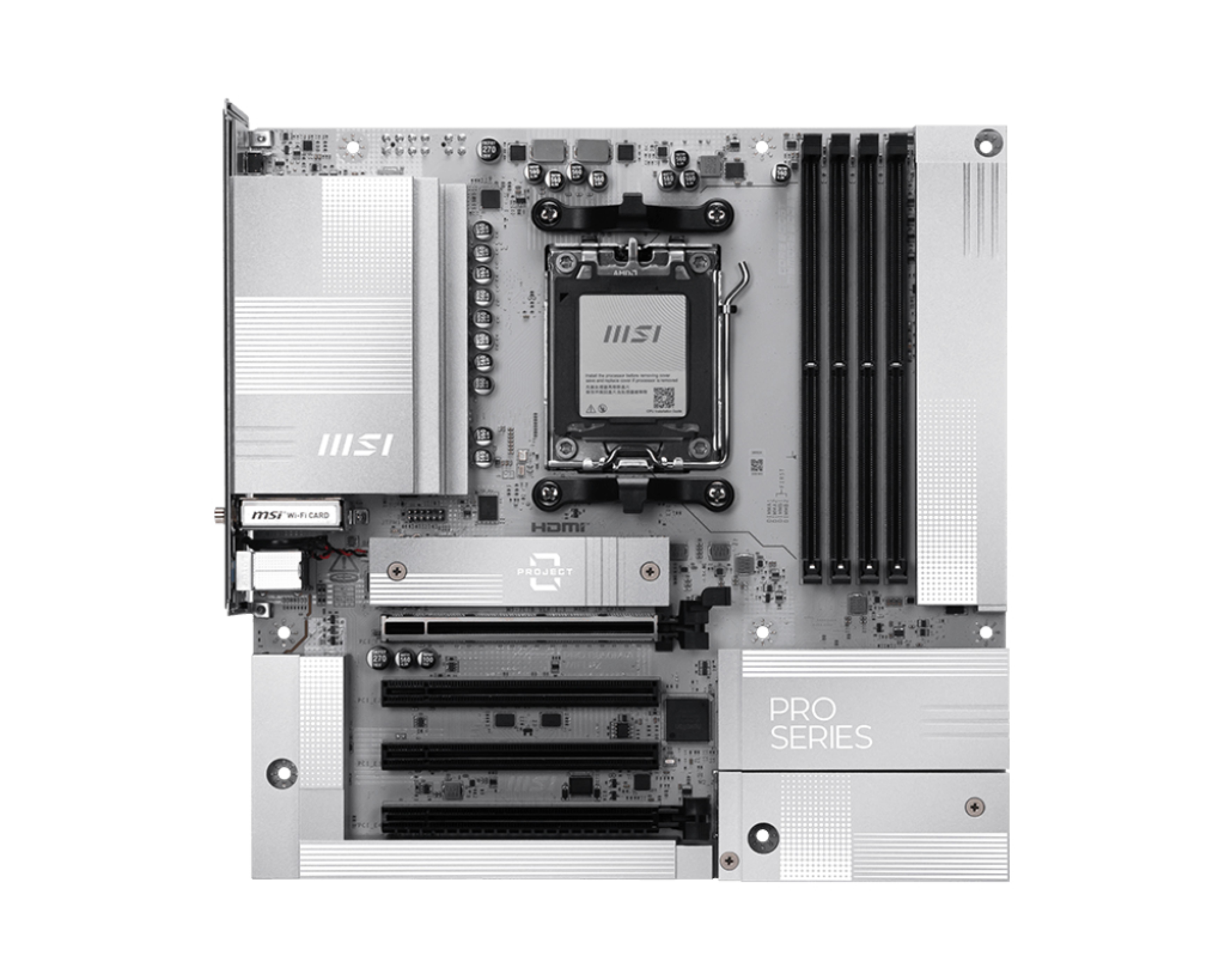 MSI PRO B850M-A WiFi Project Zero (B850,AM5,mATX,DDR5