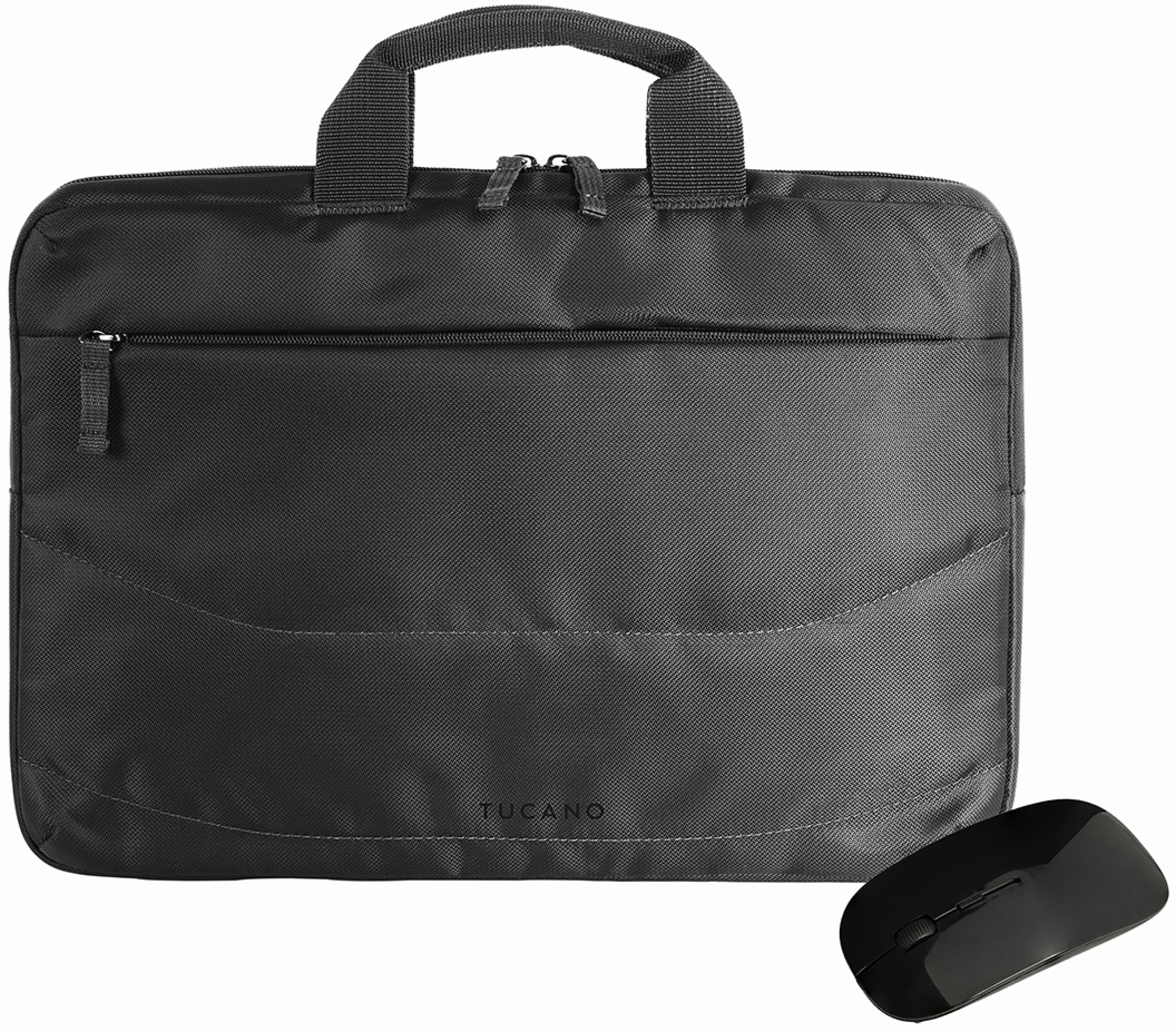 TUCANO BUNDLE Laptoptasche + Maus 15.6" schwarz