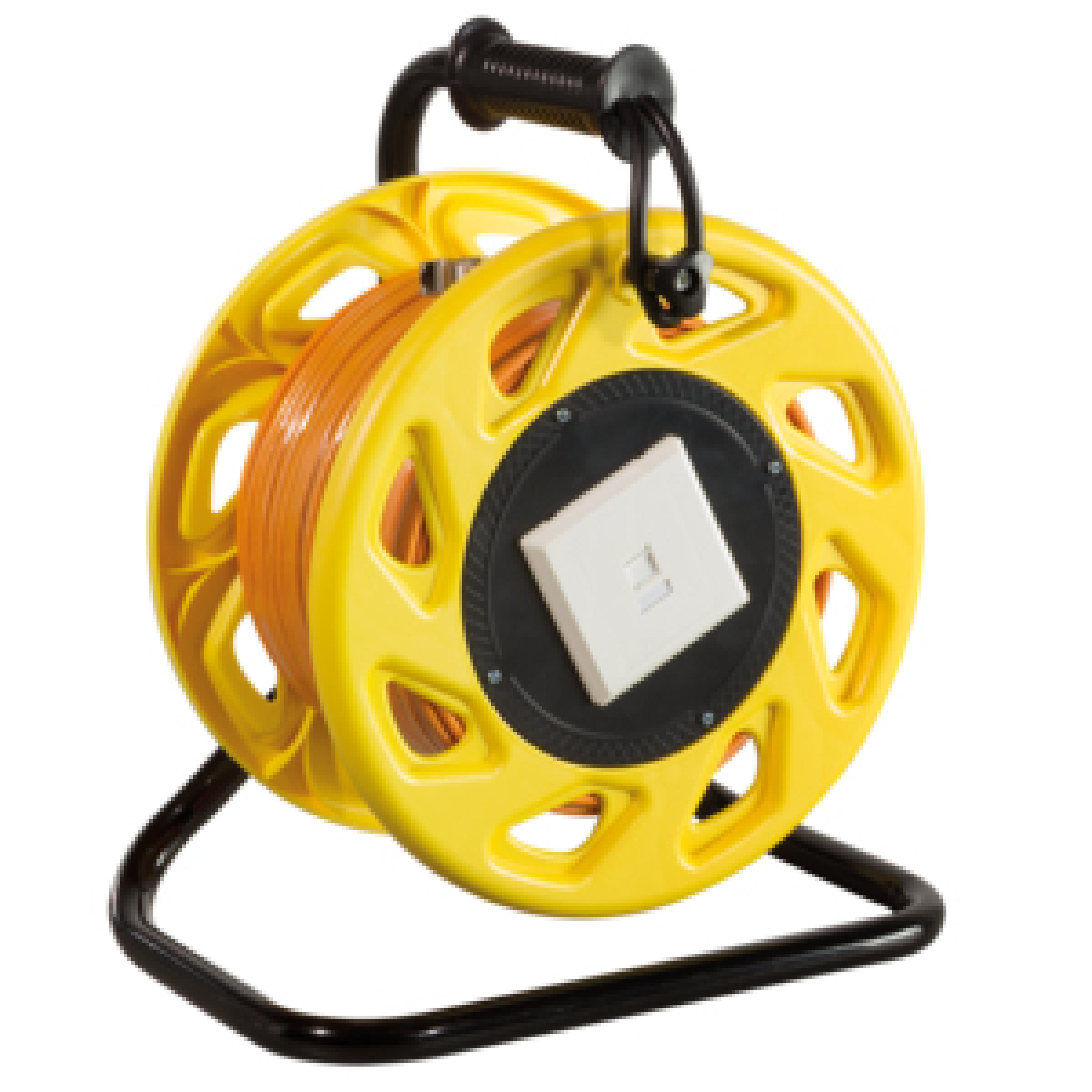 Logilink 500 MHz Netzwerkkabel auf Trommel,Cat6A 60M,orange