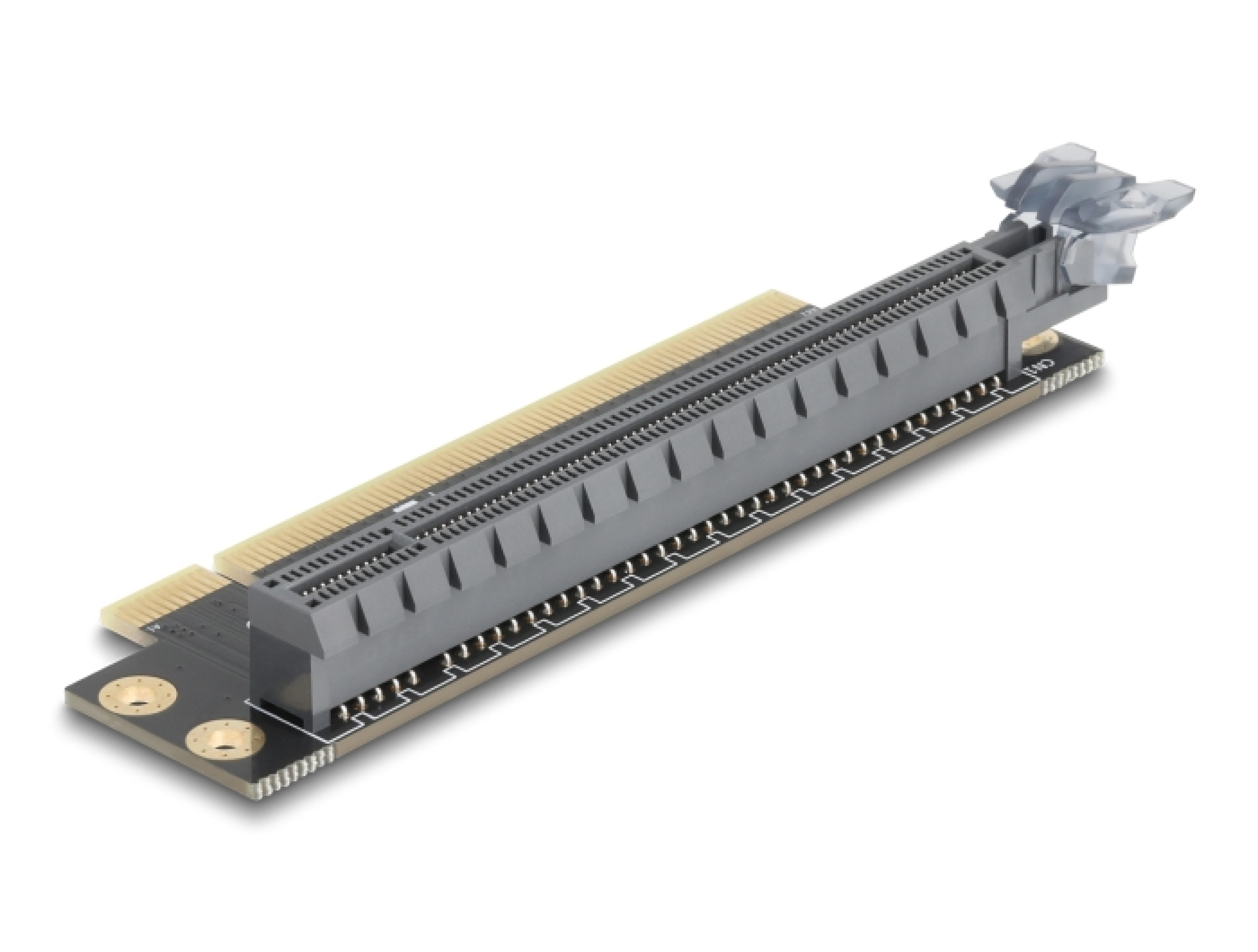 DELOCK Riser Karte PCI Express 4.0x16 Stecker zux16 Slot 90