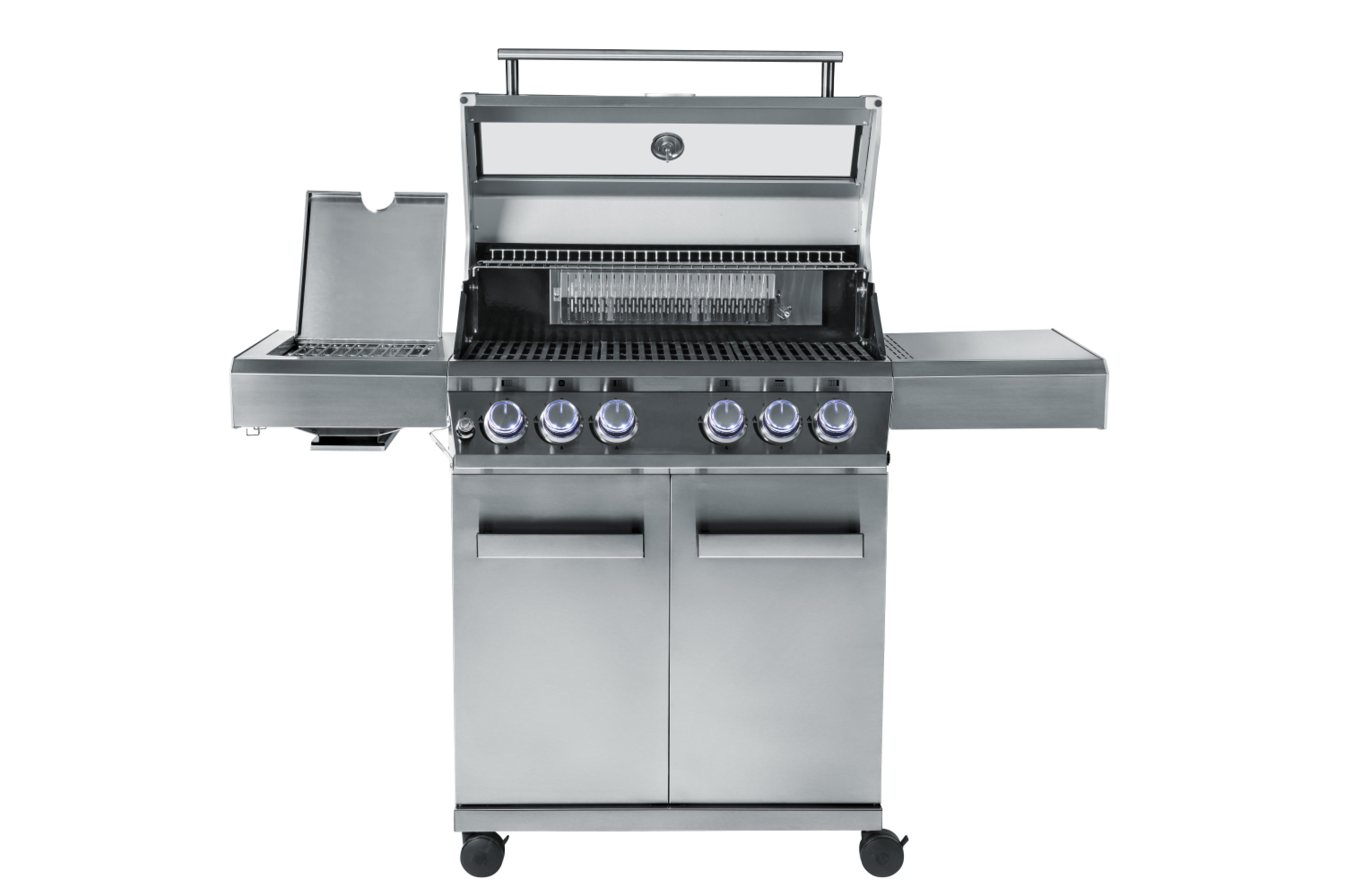 CHEF CUISINE Premium Edelstahl Gasgrill 4+2 Brenner