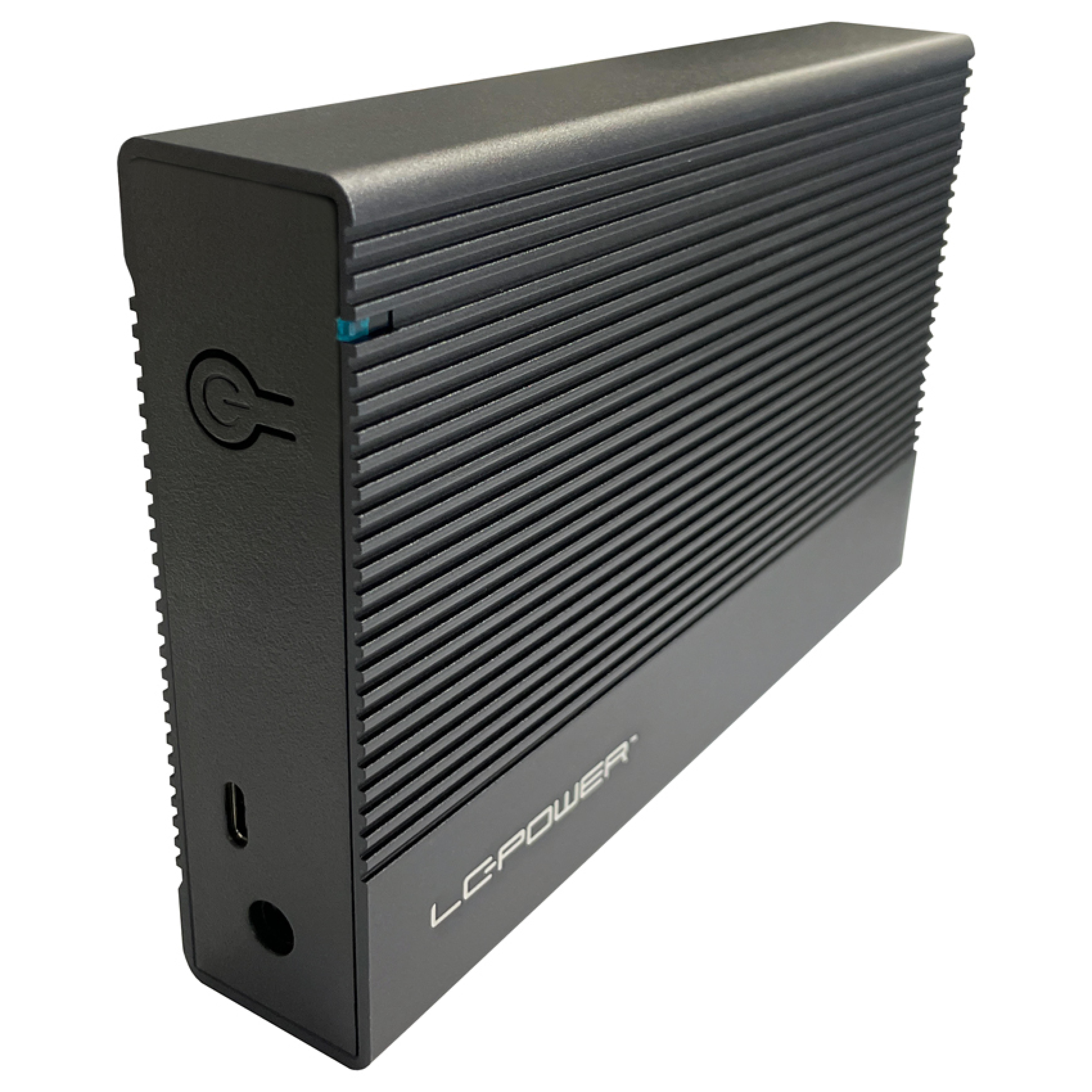 LC-Power Geh 8.9cm (3,5") SATAIII>USB3.0 LC-35U3-C (Alu)