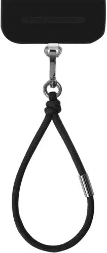 IDEAL OF SWEDEN Cord Phone Wristlet Coal Black