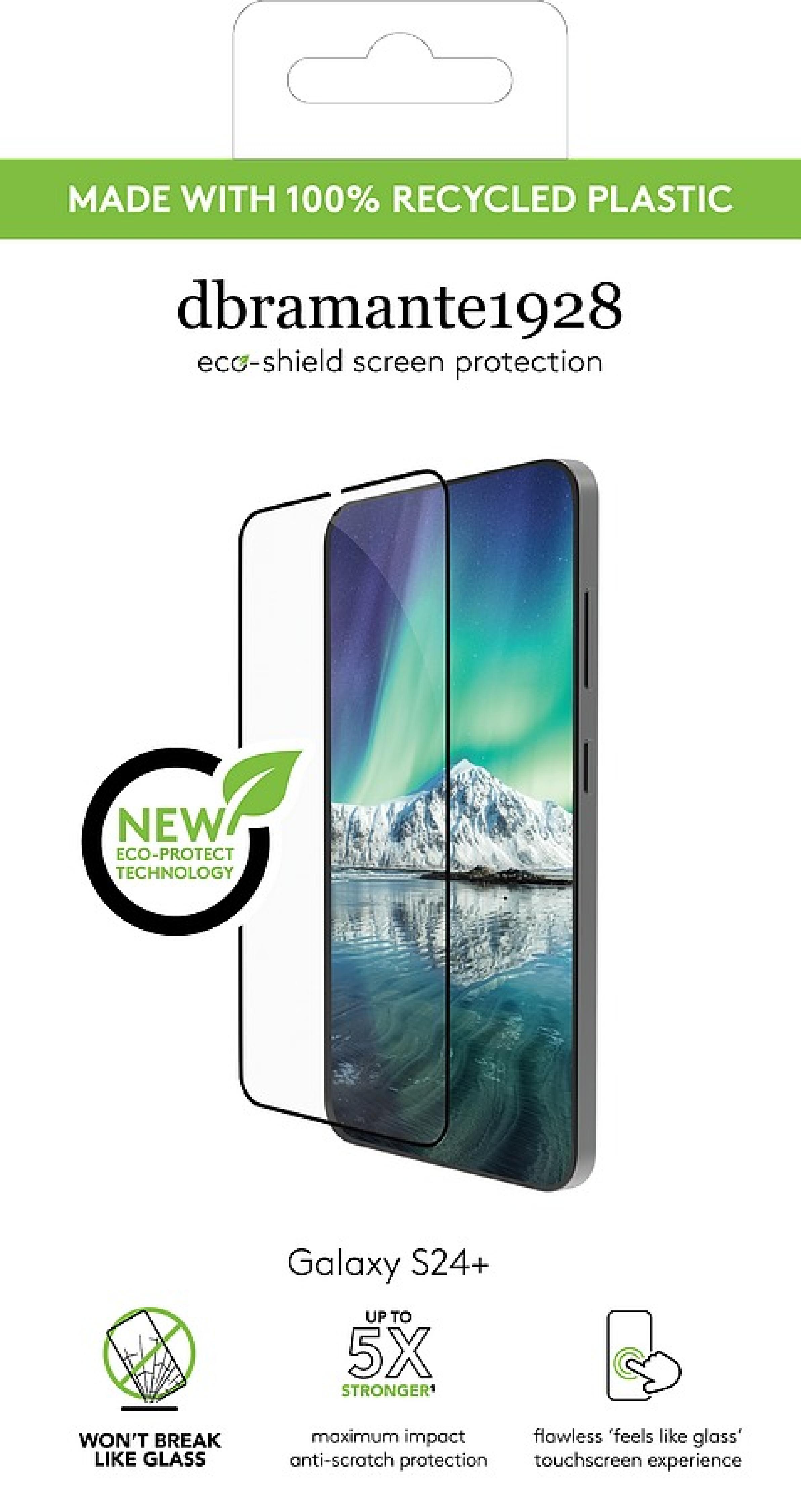 DBRAMANTE1928 Eco-Shield - Galaxy S24+ - Clear