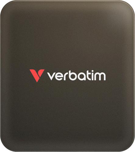 VERBATIM SnapBack Magnetische Externe SSD 512GB MagSafe-kompatibel, Mocha Metallic