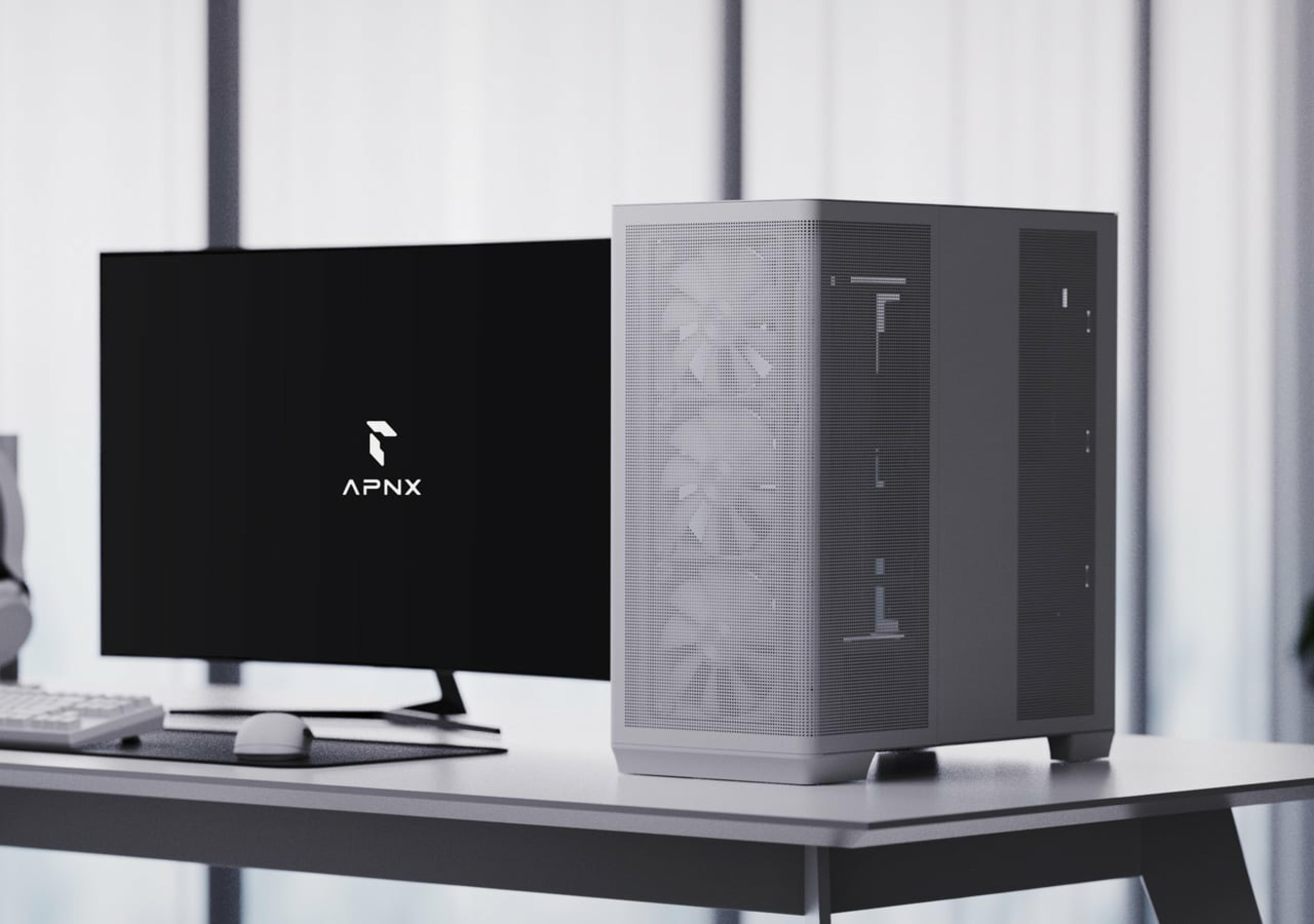 APNX Geh Midi APNX C1 MicroATX/ATX/MiniITX o.N. (white)