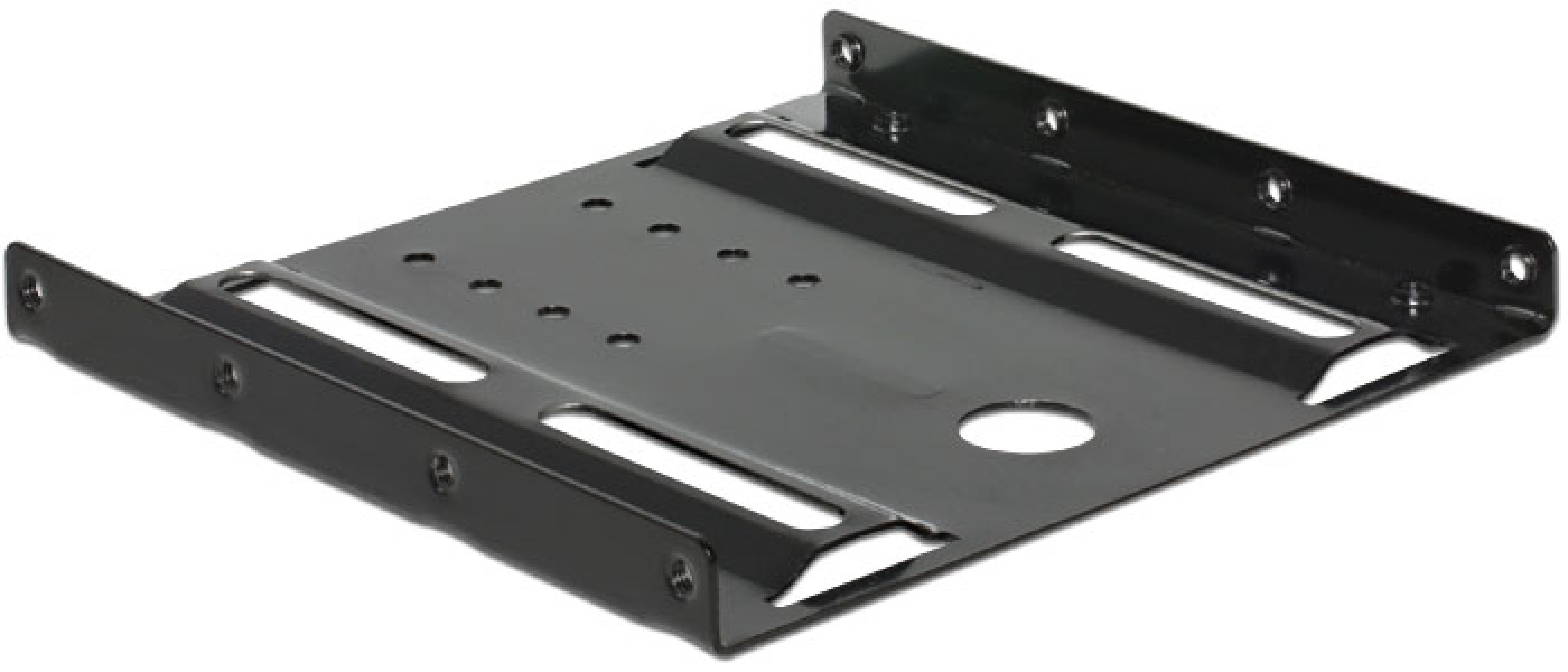 DELOCK Einbausatz 3,5" fuer 2,5" HDD Metall schwarz