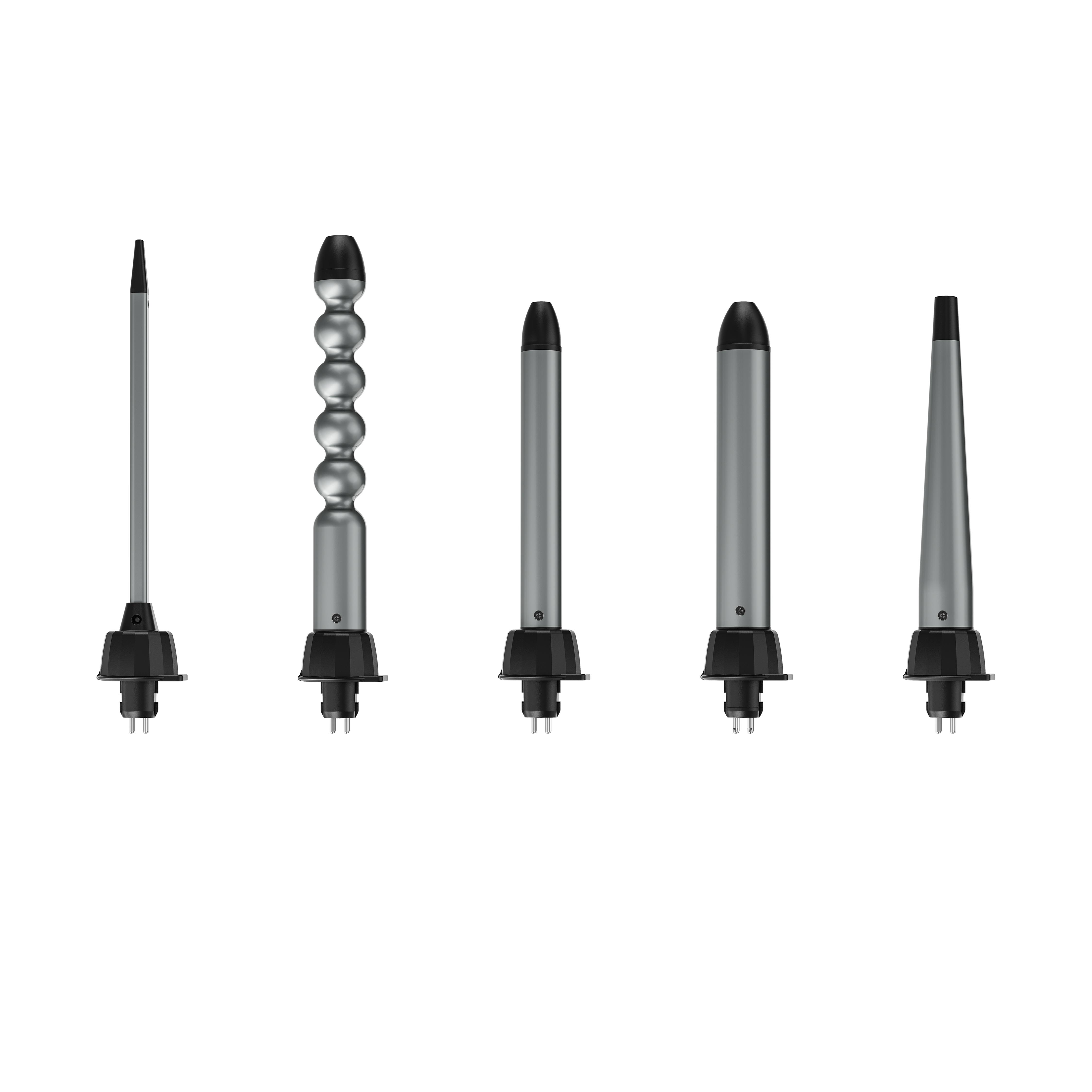 EC BY WILFA Lockenstab TWISTER 5-in-1 Lockenstyler HC1G-160, anthrazit