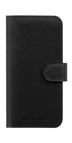 Schwarze Smartphone-Lederhülle von Ideal of Sweden mit Magnetverschluss