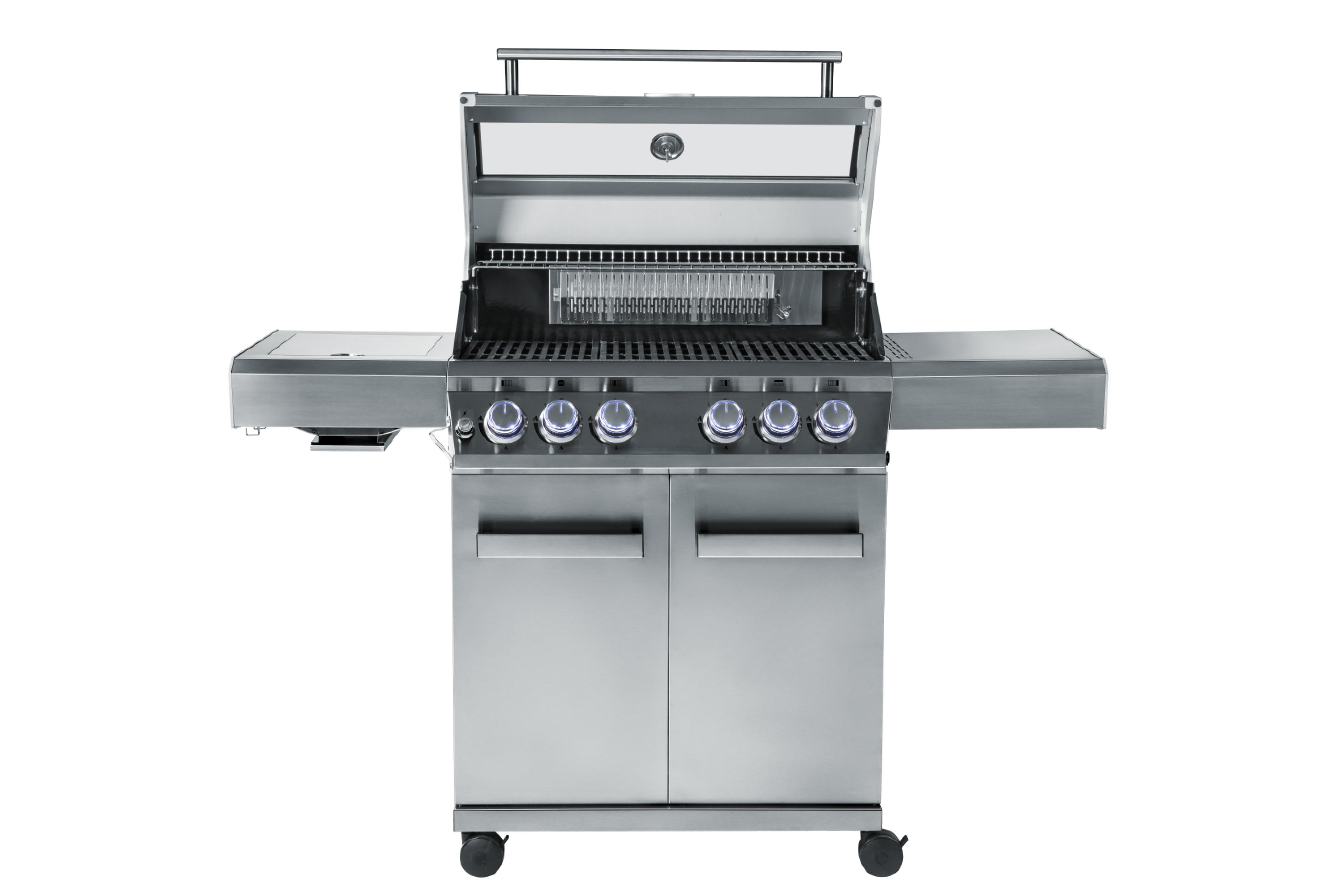 CHEF CUISINE Premium Edelstahl Gasgrill 4+2 Brenner
