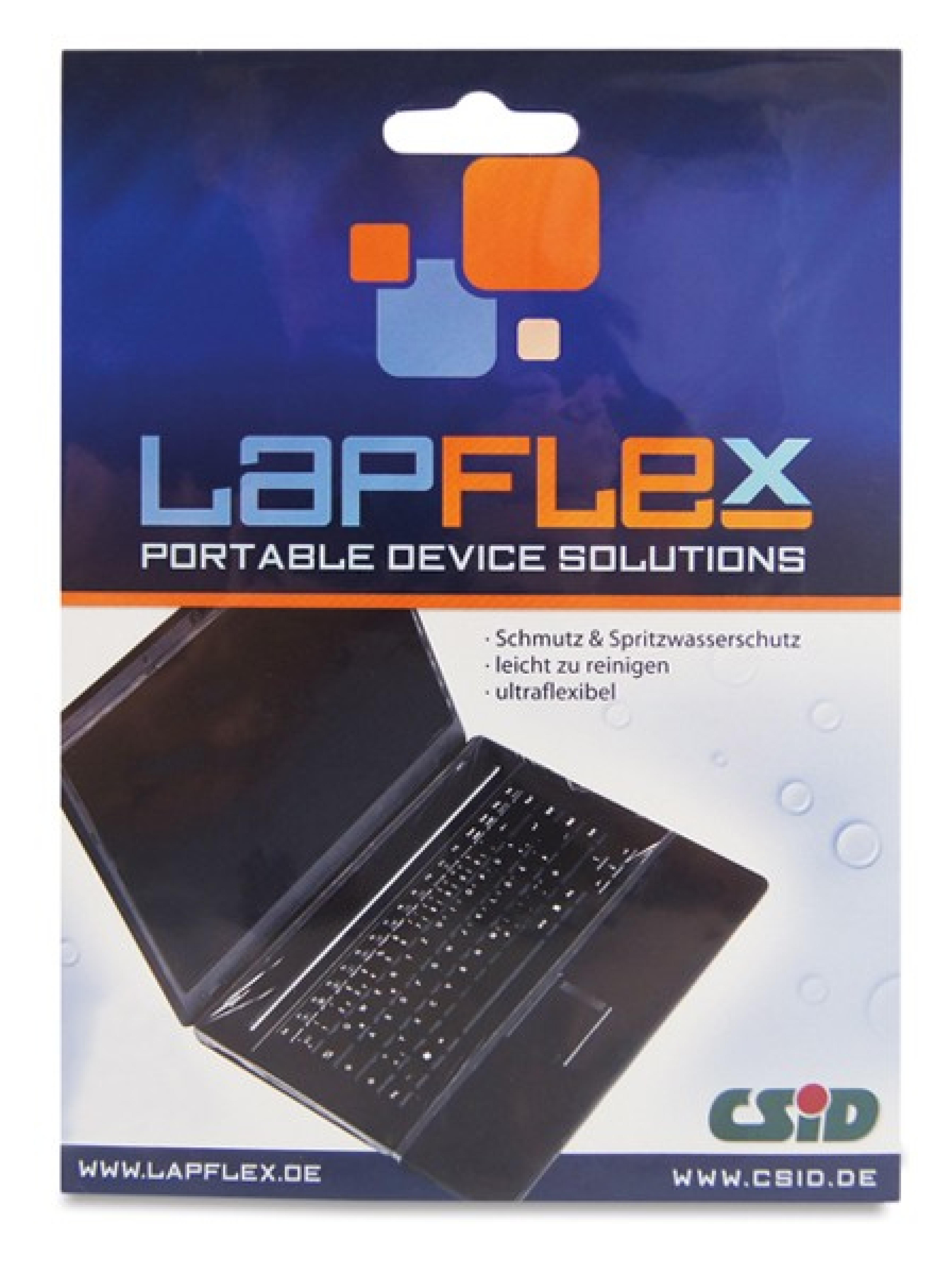 Baaske Tastaturschutzfolie Lapflex L 15"-16" transparent