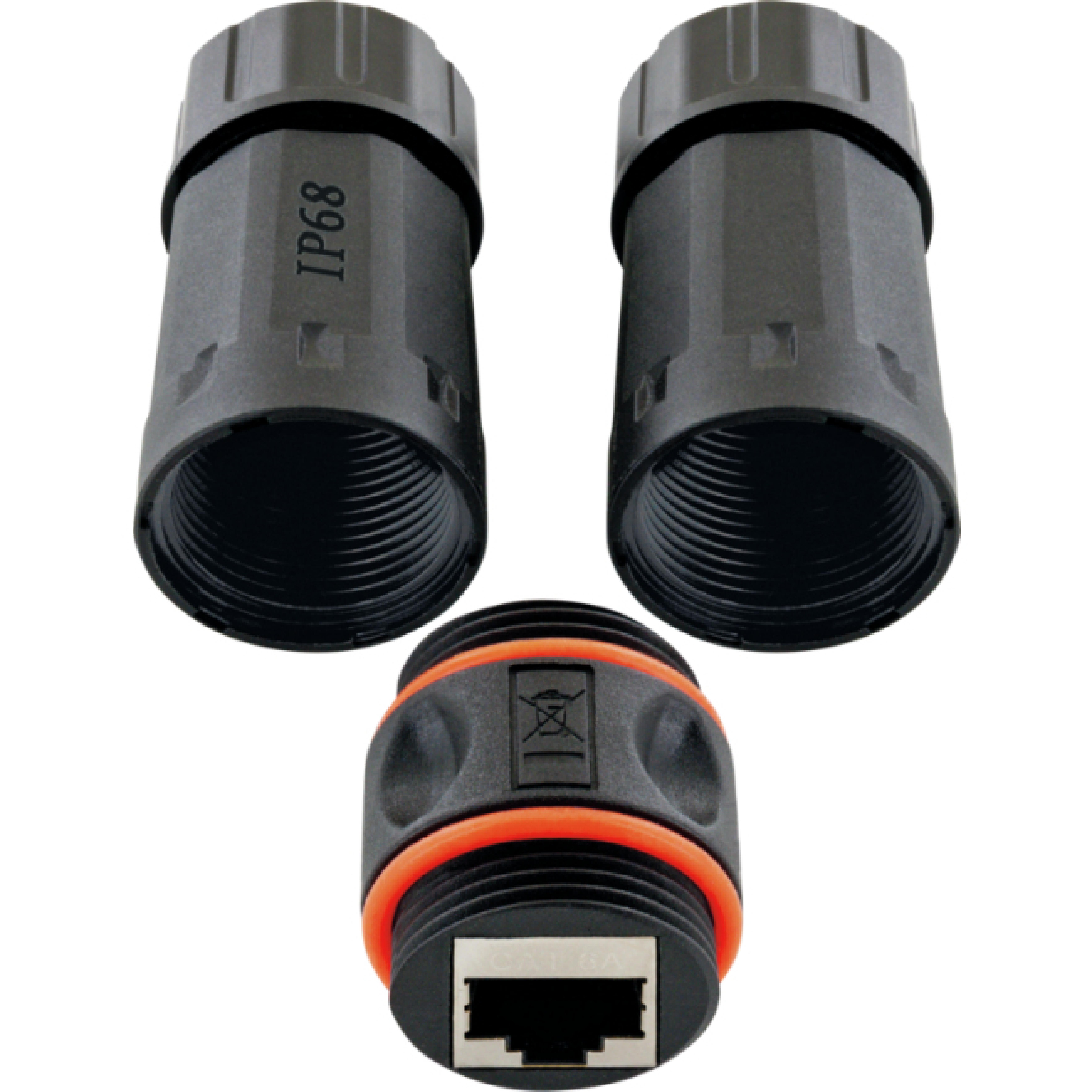 Schwaiger CAT 6 A Netzwerkverbinde Outdoor 2x RJ45 Buchse