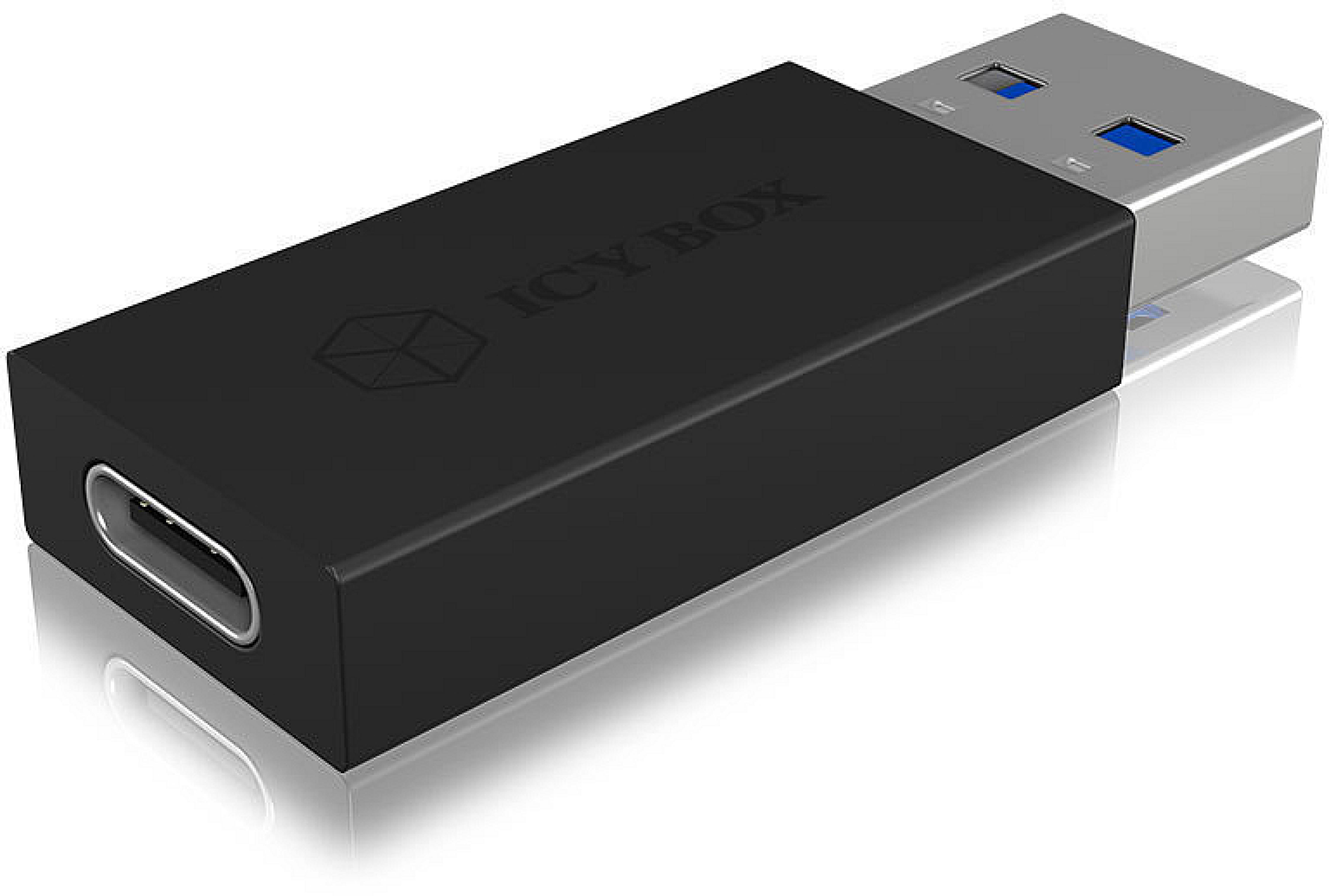 RAIDSONIC ICY BOX USB 3.1, Type-A Stecker zu USB Type-C Buchse