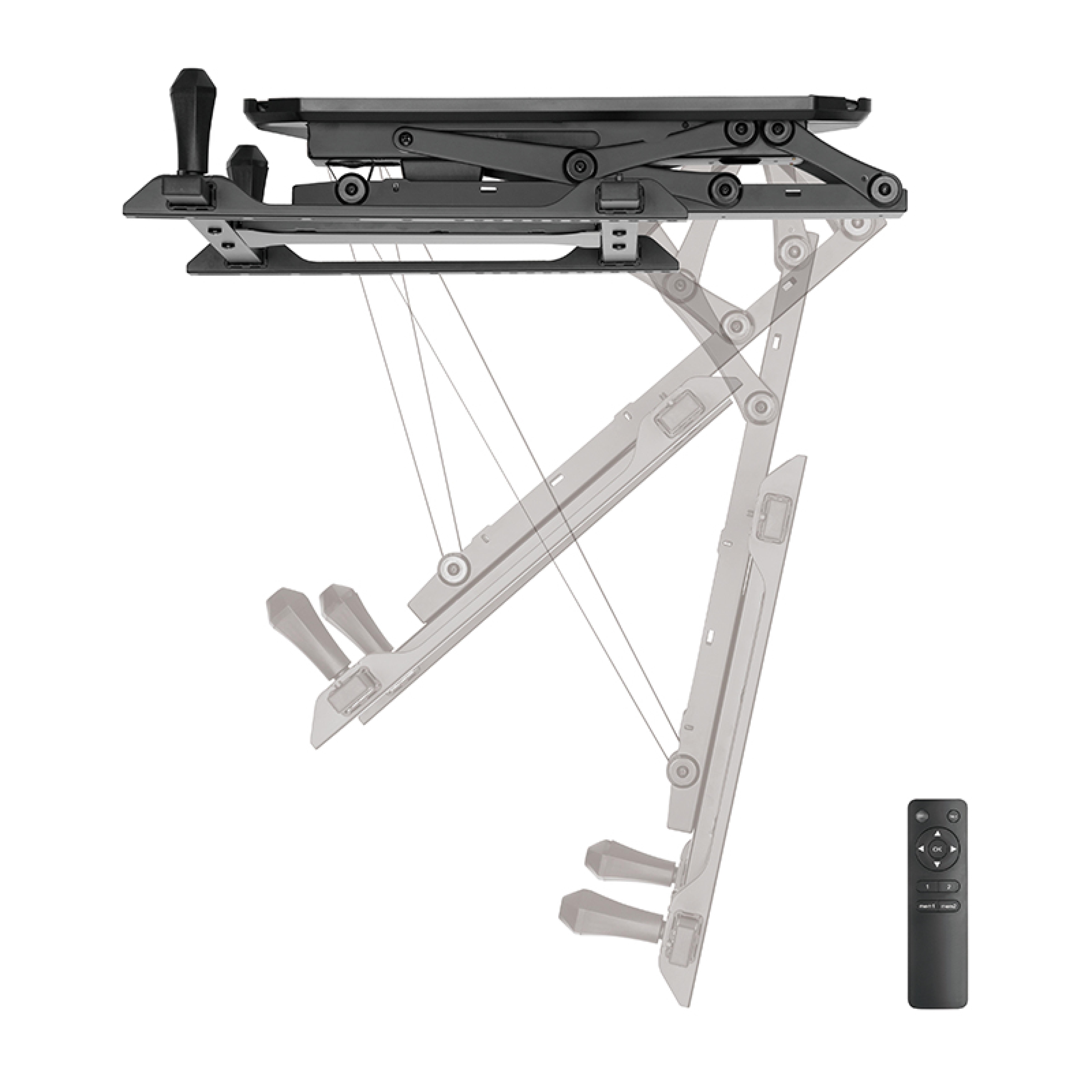 Logilink Deckenhalterung TV 32-70",elektrisch,Max.35KG,schw