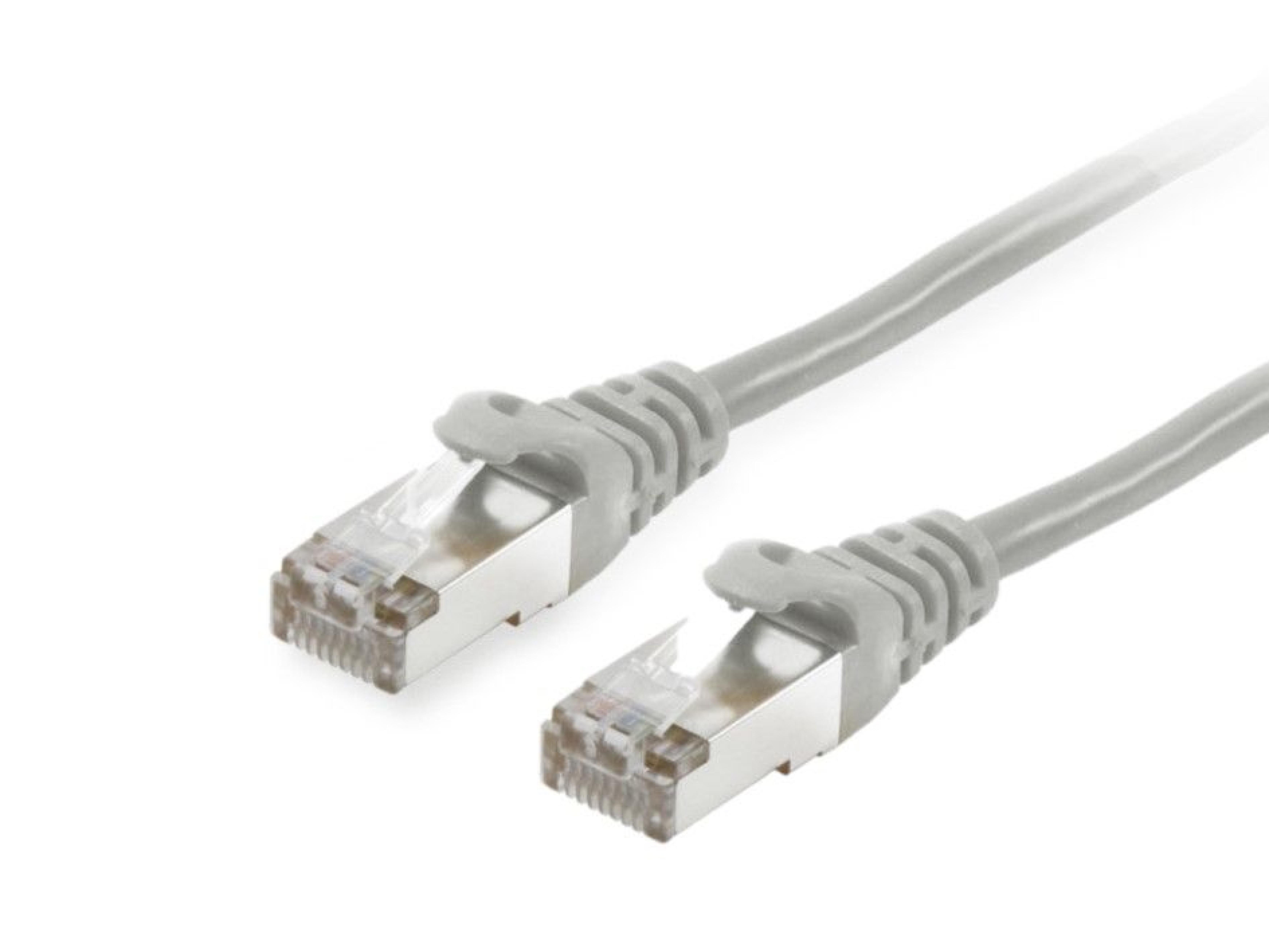 Equip Patchkabel Cat6 S/FTP 2xRJ45 2.00m grau LSZH Polybeute