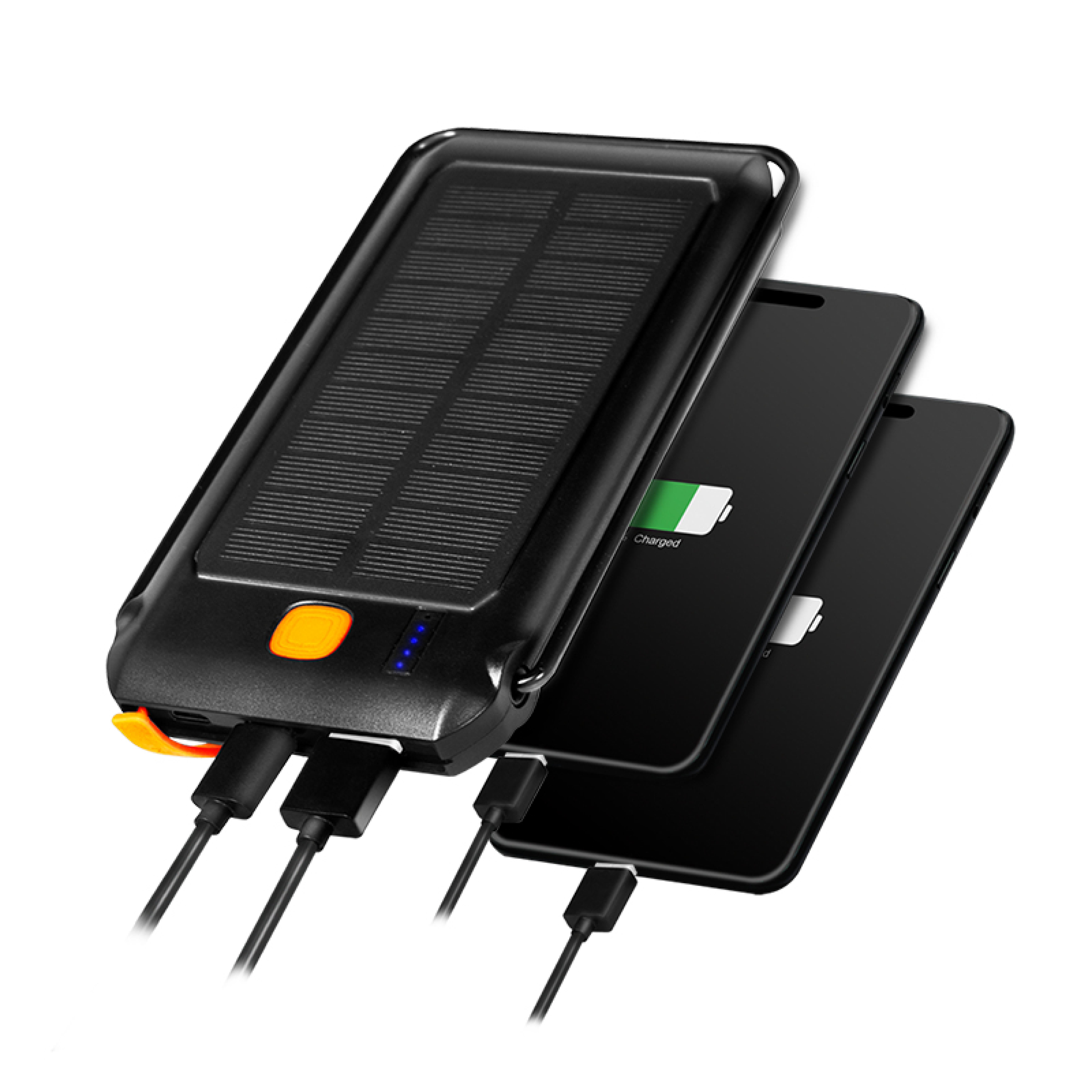 Logilink Solar Powerbank 10000 mAh 2x USB-A QC & 1x USB-C PD
