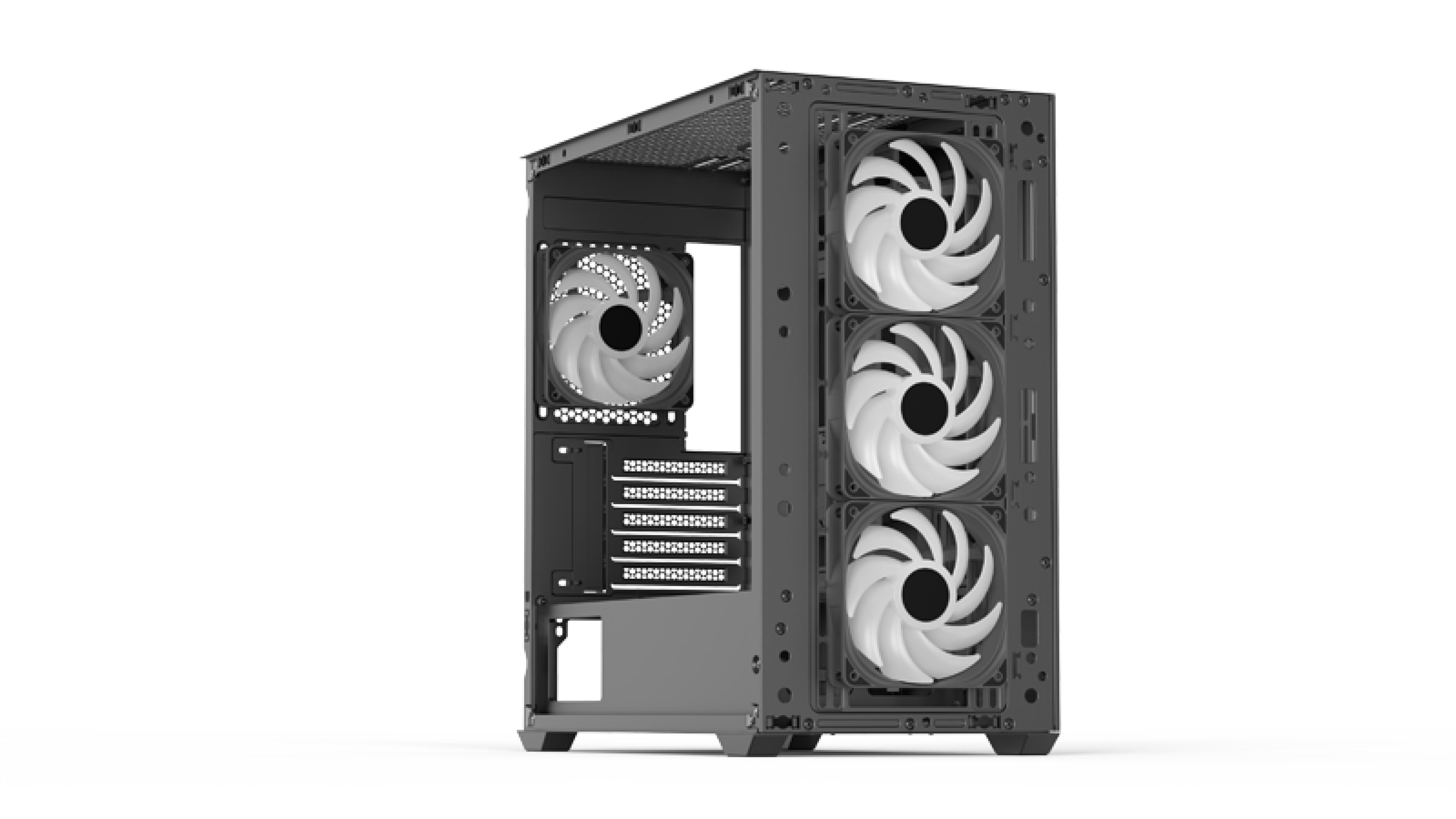 AeroCool Geh Mini D301A-G-BK-V2 (B/Wood/Micro-ATX)