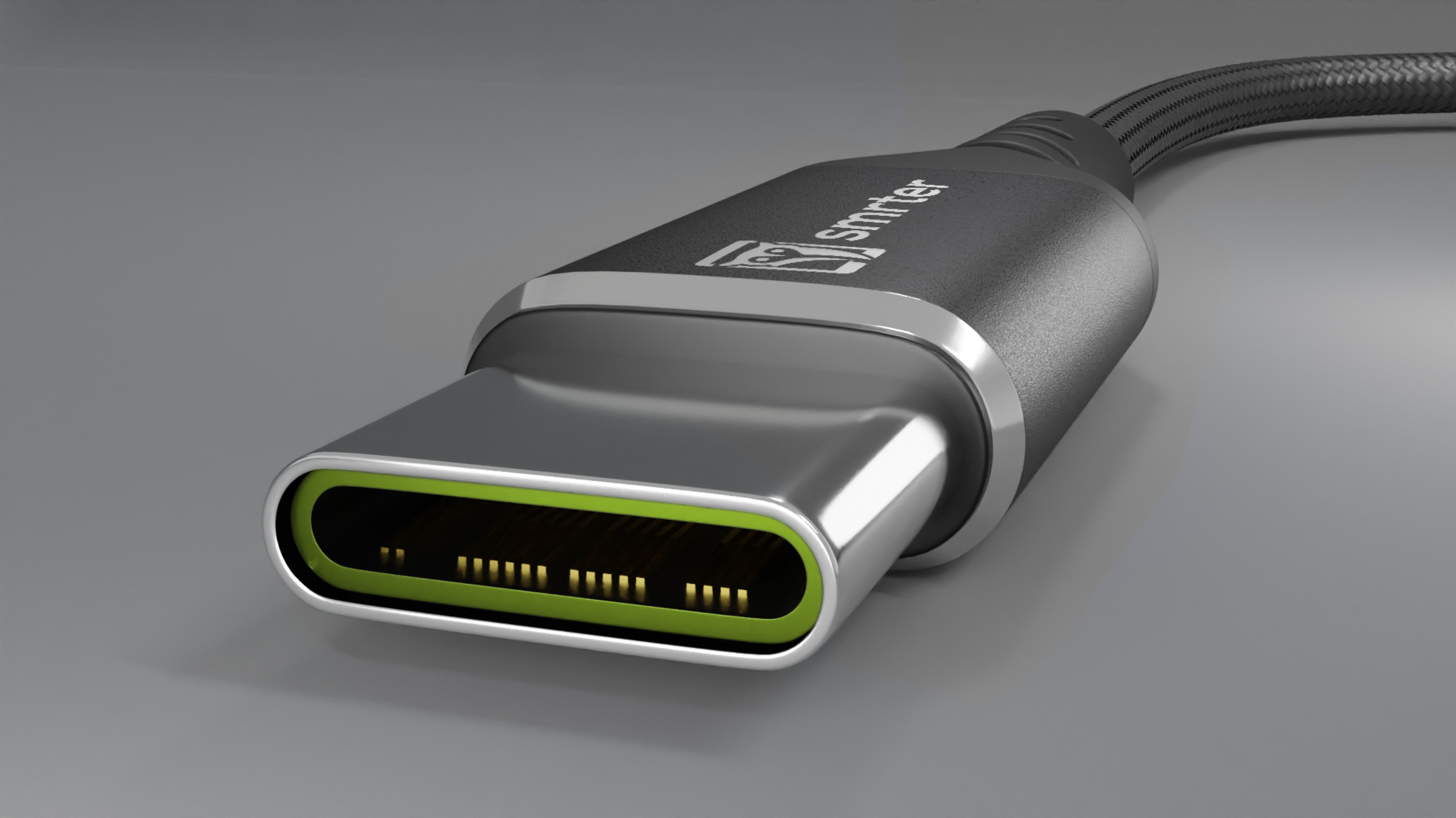 smrter SPEEDY 100 Daten-& Ladekabel 100W PD, USB-C, 100cm BK retail