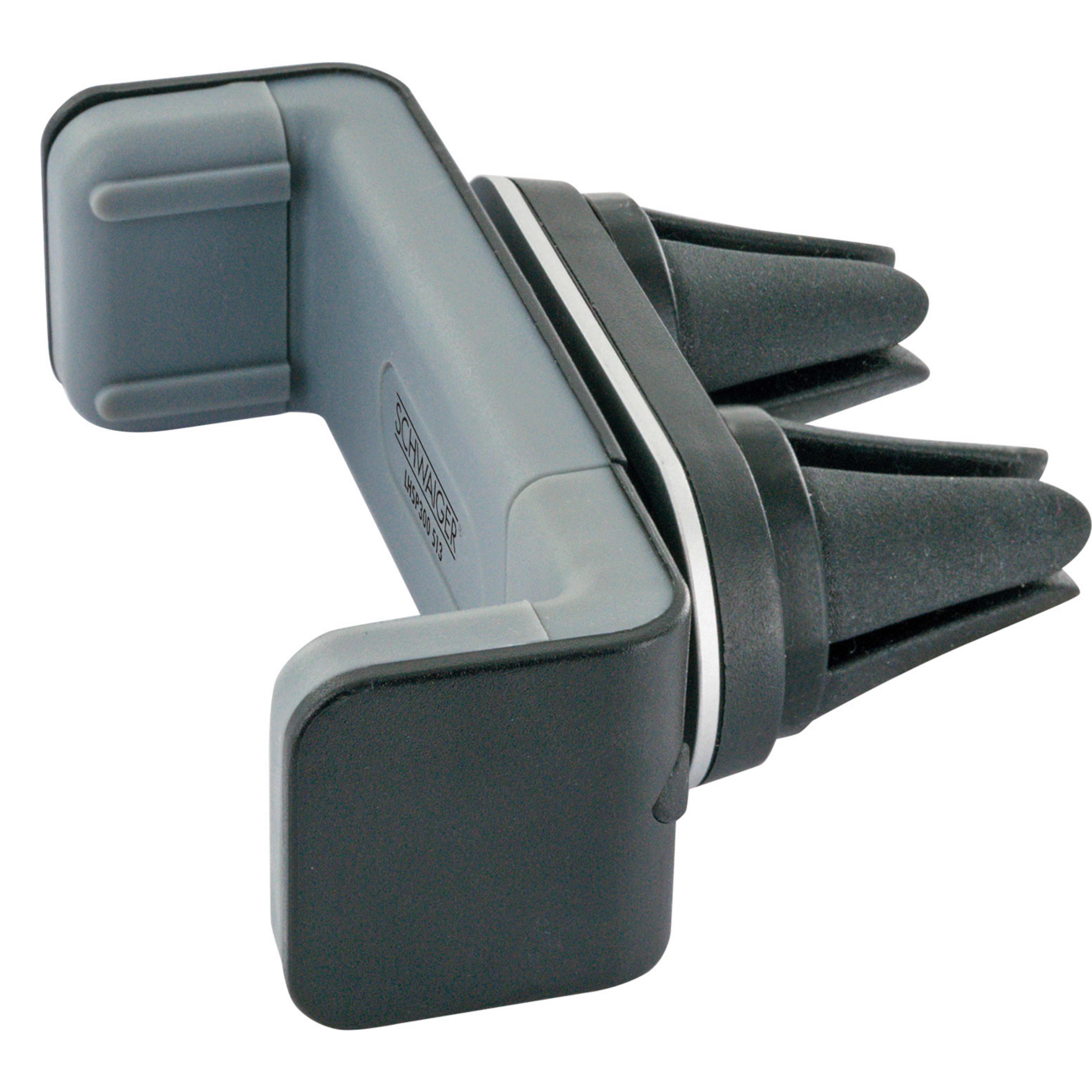 Schwaiger Universal Smartphonehalter Lueftungsgitter Schwarz