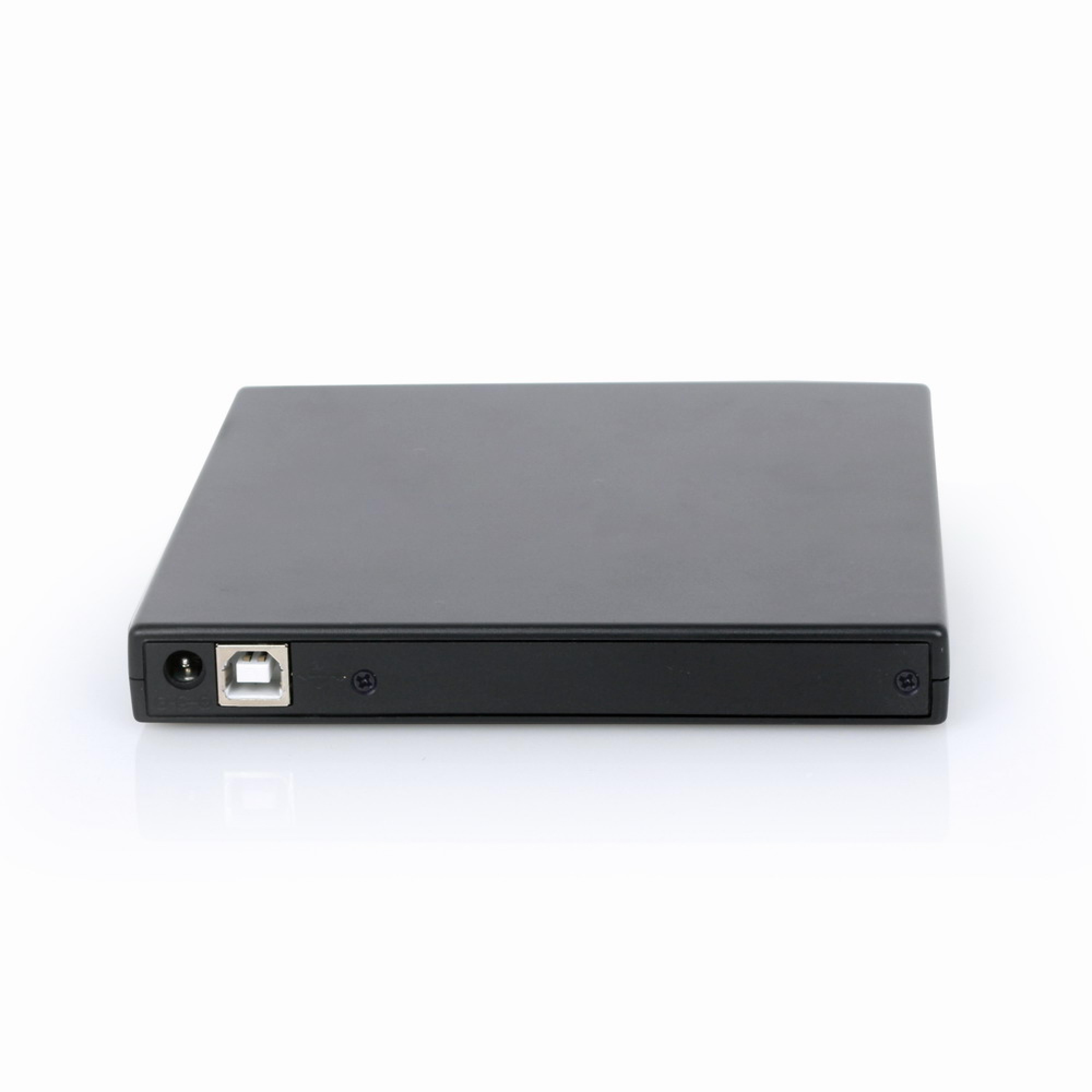 gembird DVW EXT SLIM DVD-USB-04 black USB2.0 DVD8x CD24x