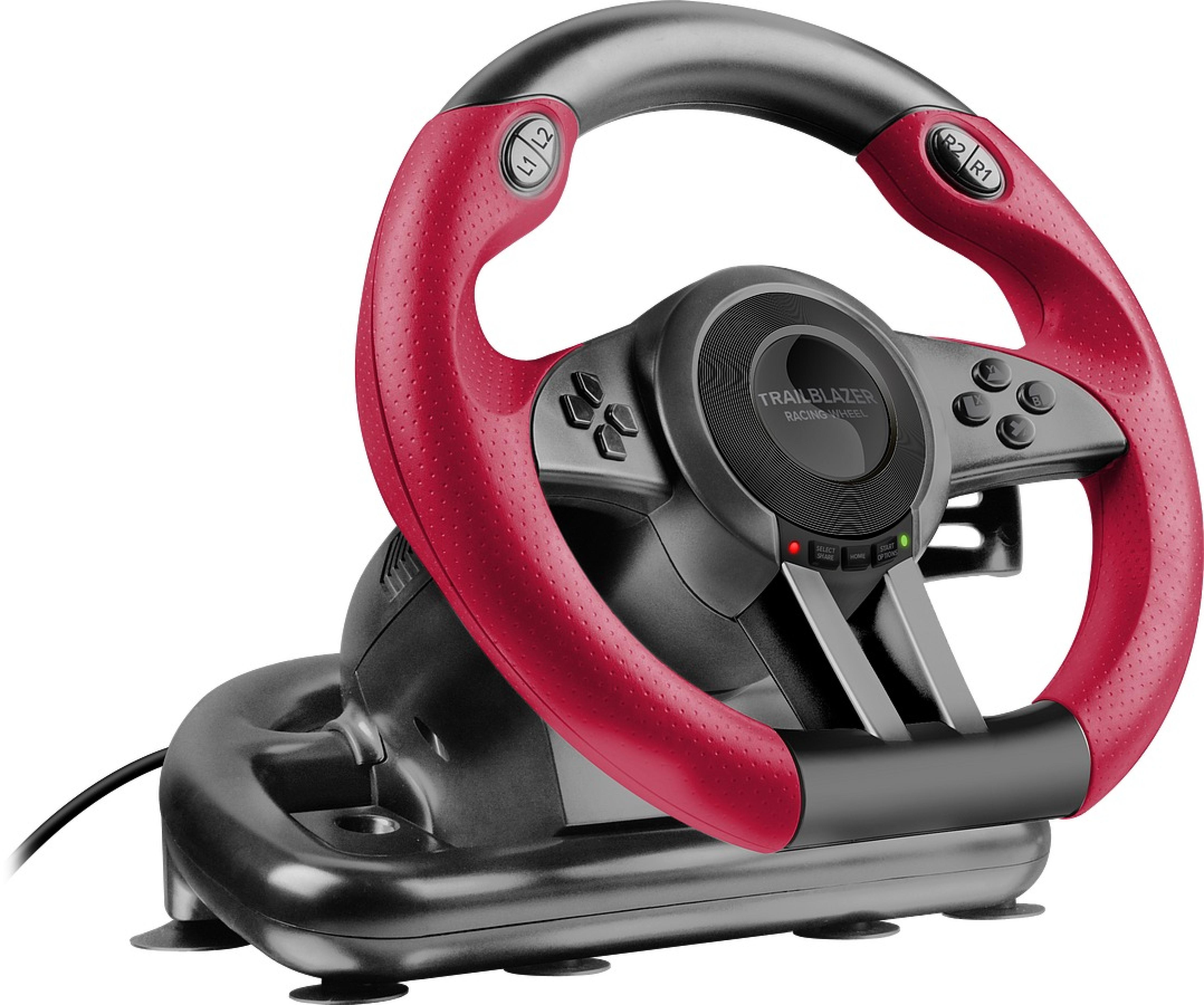 SPEEDLINK TRAILBLAZER Racing Wheel for PC/PS4/Xbox Series X/S/One/Switch 2/Switch/OLED, black