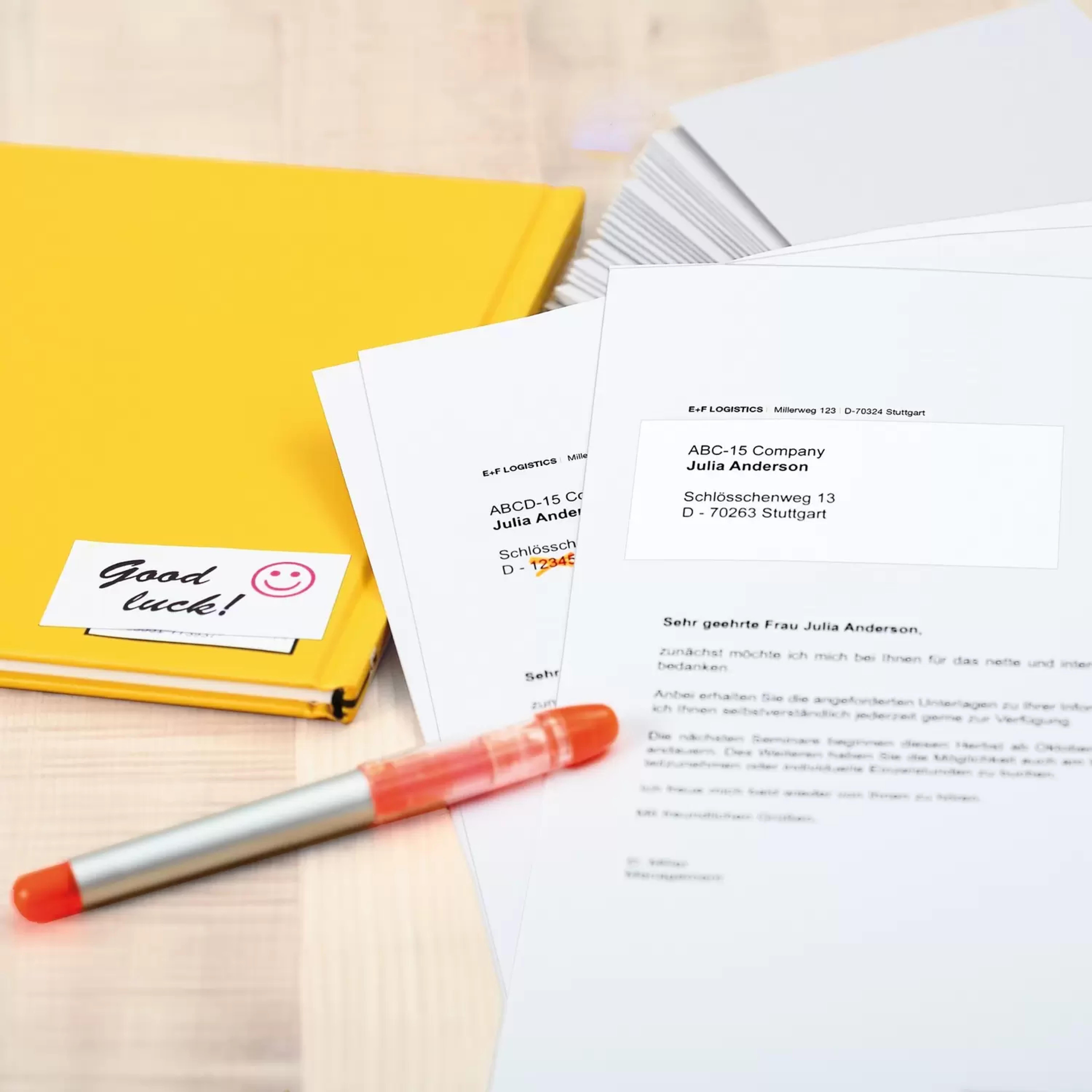 HERMA Abdecketik. A4 weiss 210x297 mm Papier opak 25 St.