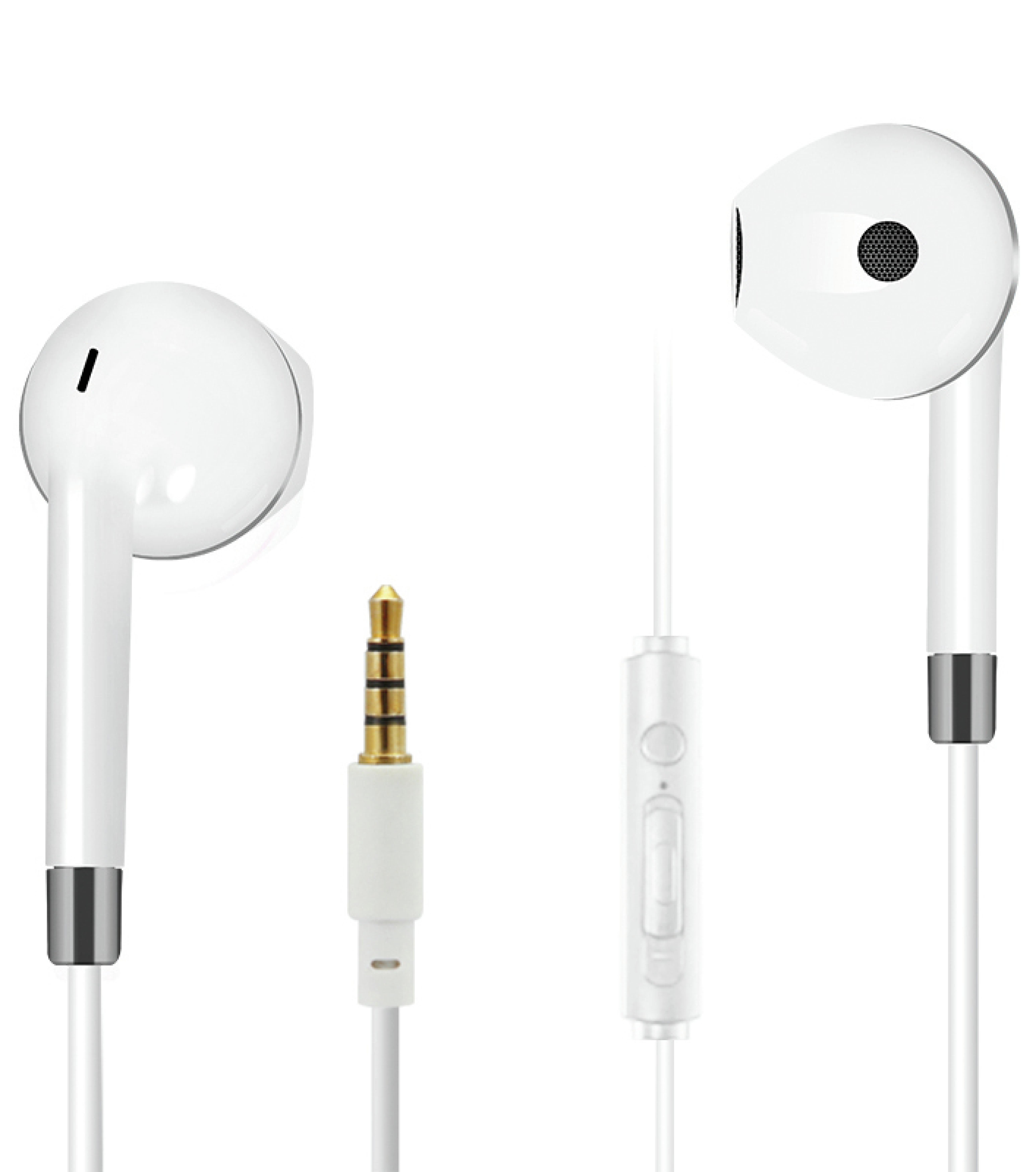 2GO In-Ear Stereo-Headset "Comfort" - weiss/anthrazit