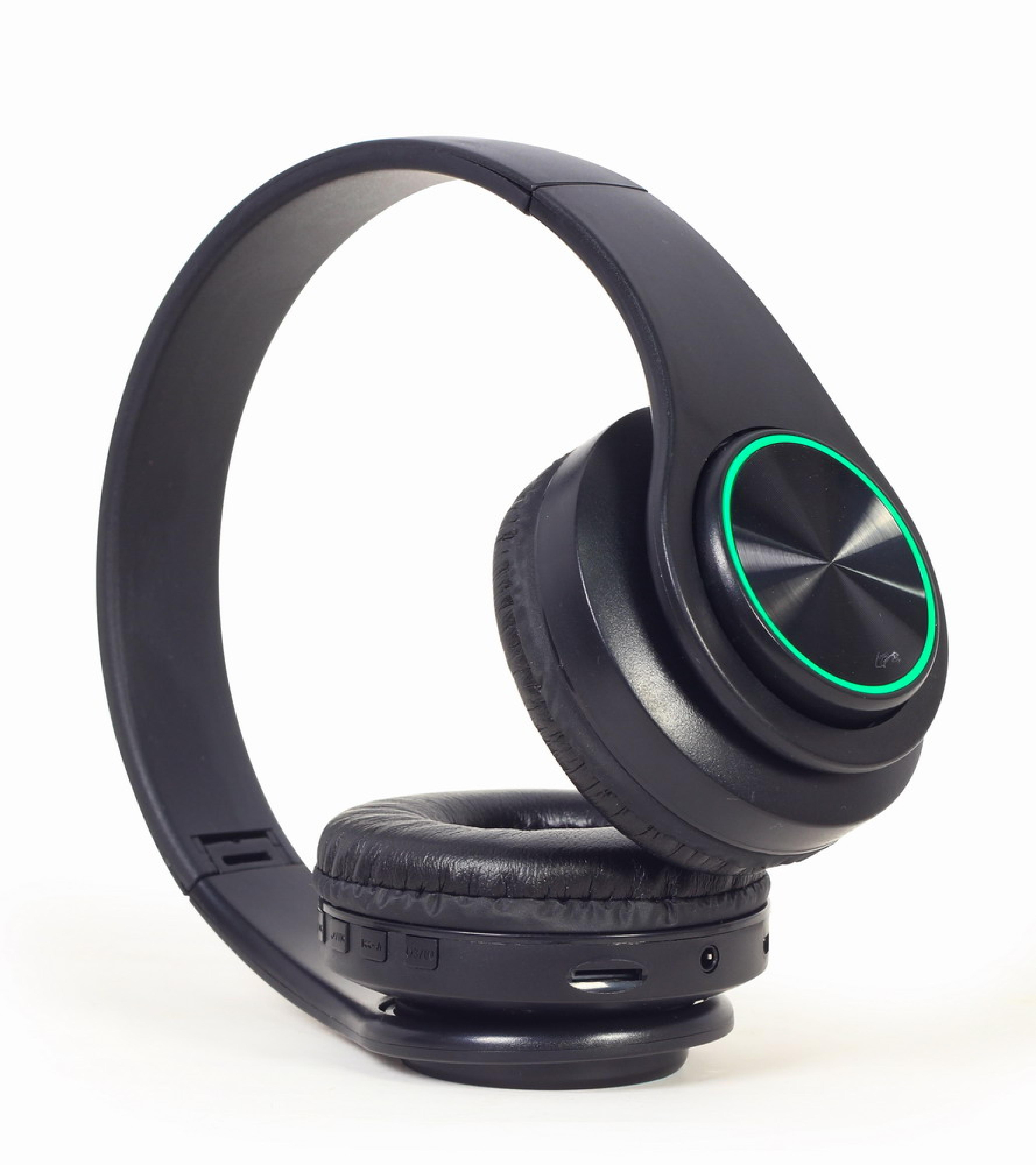 gembird Bluetooth Stereo Kopfhoerer LED effekt