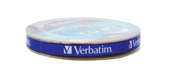Verbatim CD-R 10er Spindel, 700 MB, 52x Verbatim CD-R Spindel mit 10 CDs, 700 MB Speicherkapazität, 52x Geschwindigkeit