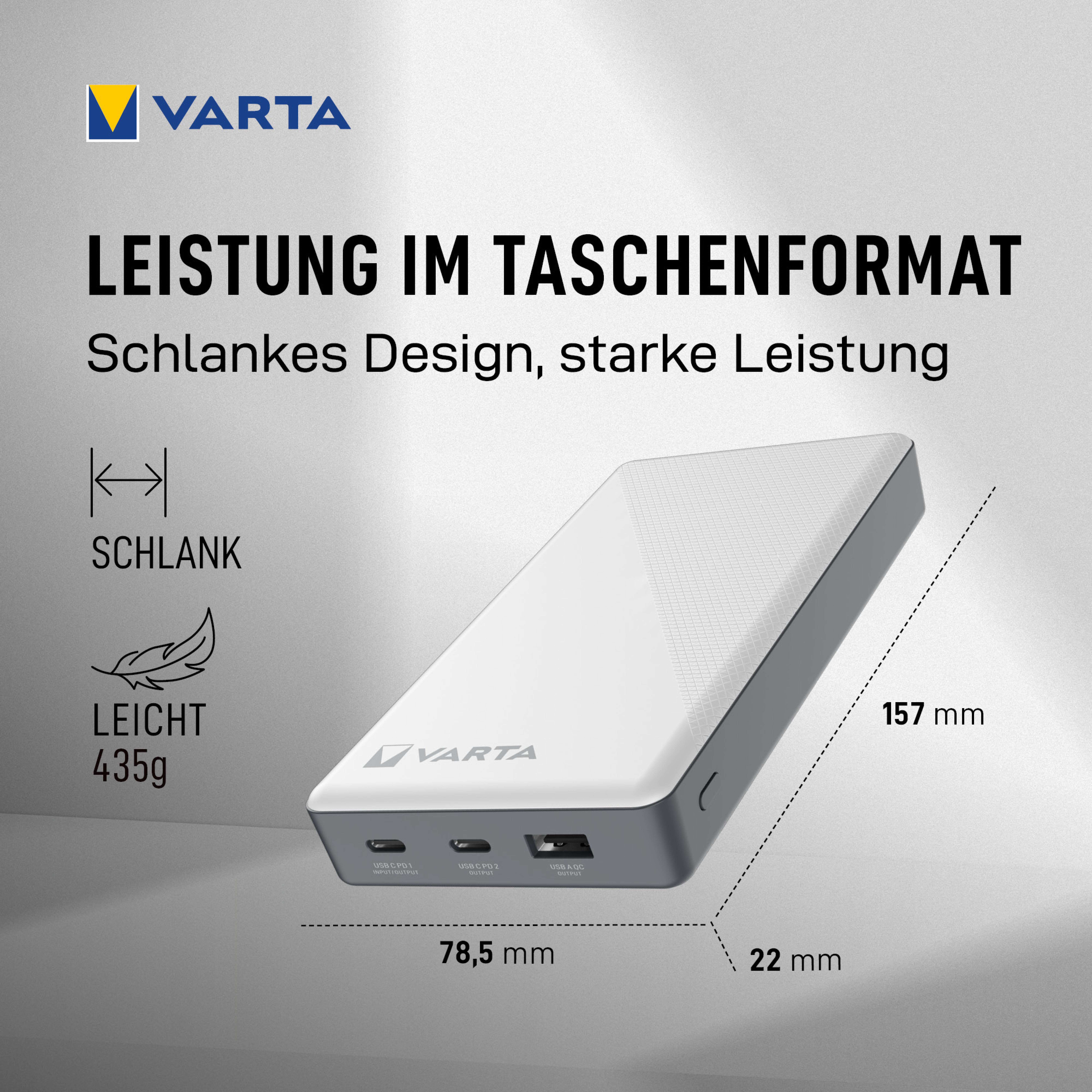 Varta Powerbank Energy 20000 mAh USB-C / USB-A