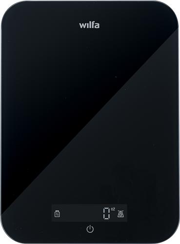 WILFA Küchenwaage MAX, bis 10 Kg, KS2B-10, schwarz
