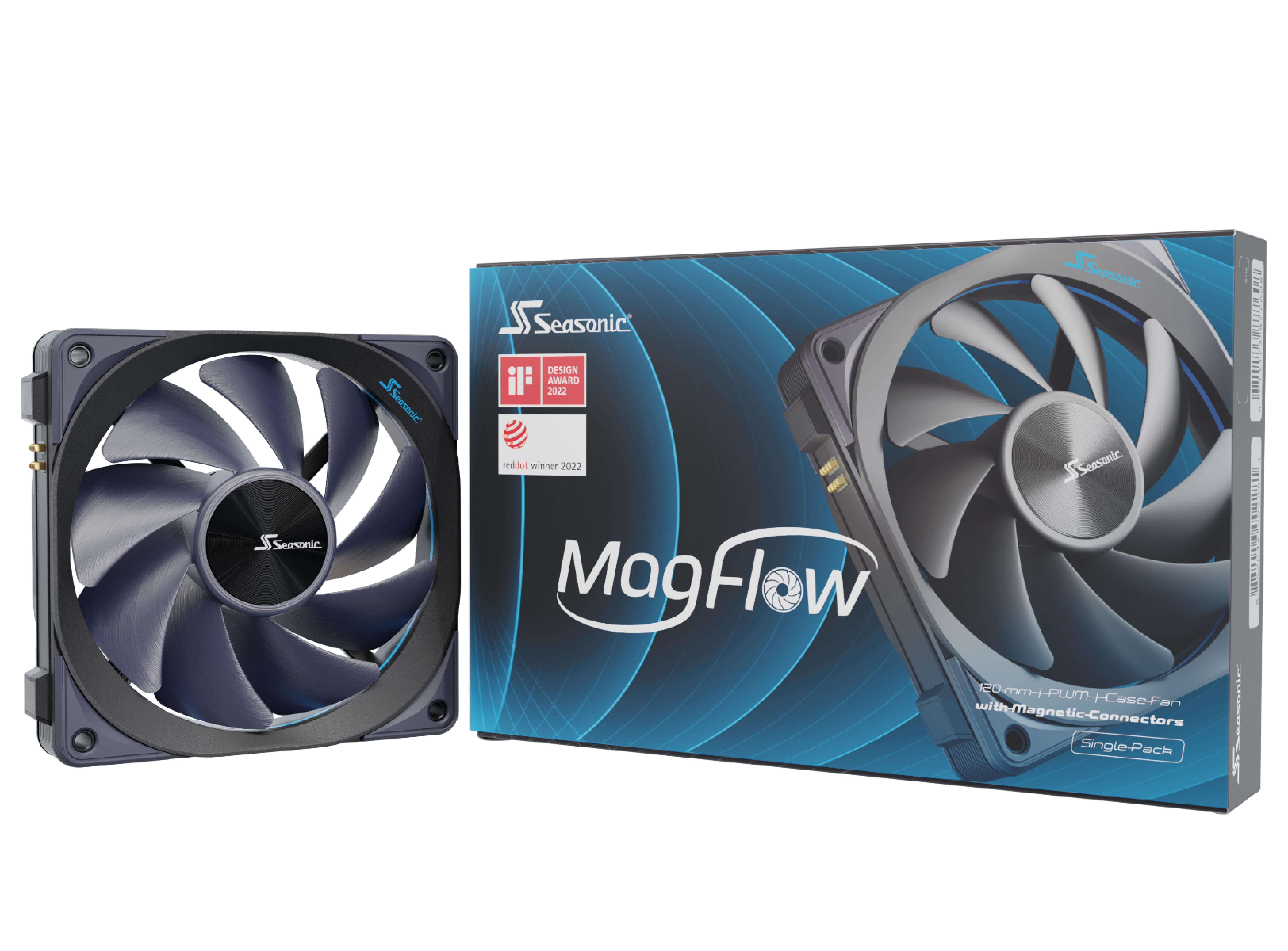 Seasonic Luefter MagFlow 1225PWM 120*120*120 1-Fan Kit