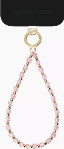 Elegante rosa-goldene Handykette zur Befestigung an der Handyhülle