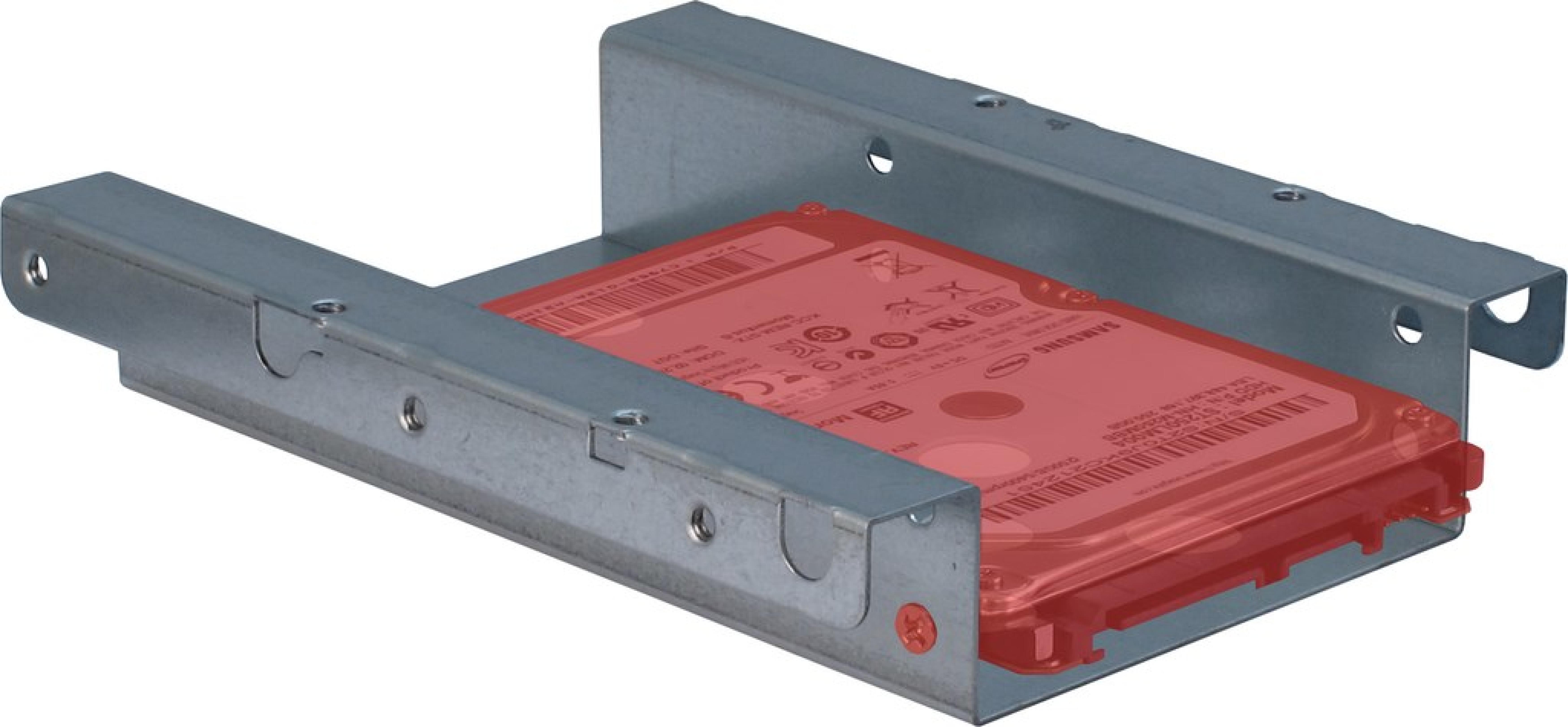 Inter-Tech Einbaurahmen 1x2,5 oder 2x2,5 / 1x3,5