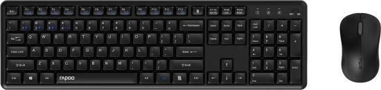 RAPOO 8150MSilent.DE.BLACK Wireless Multi-Mode Combo set