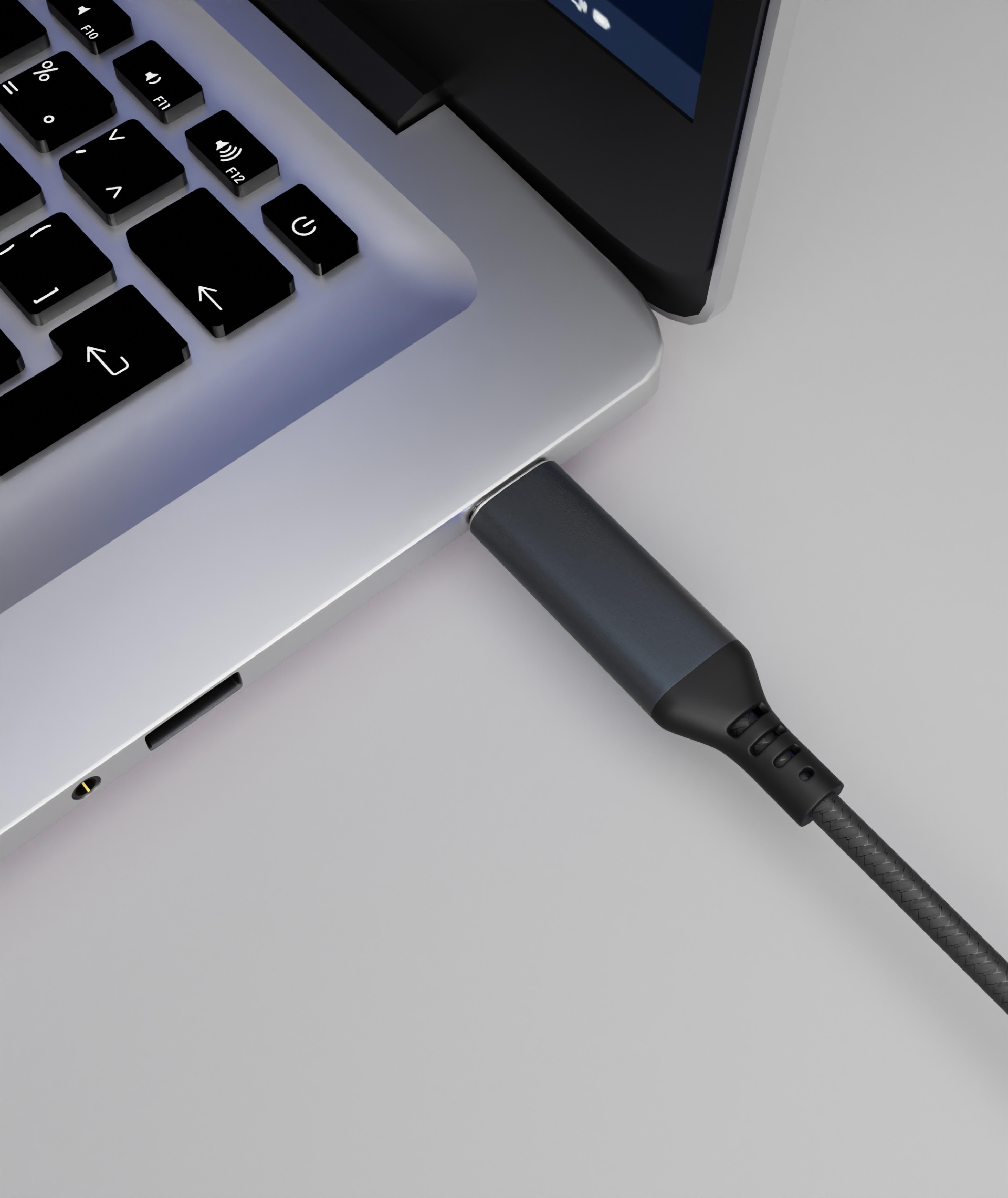 smrter SPEEDY 100 Daten-& Ladekabel 100W PD, USB-C, 100cm BK retail