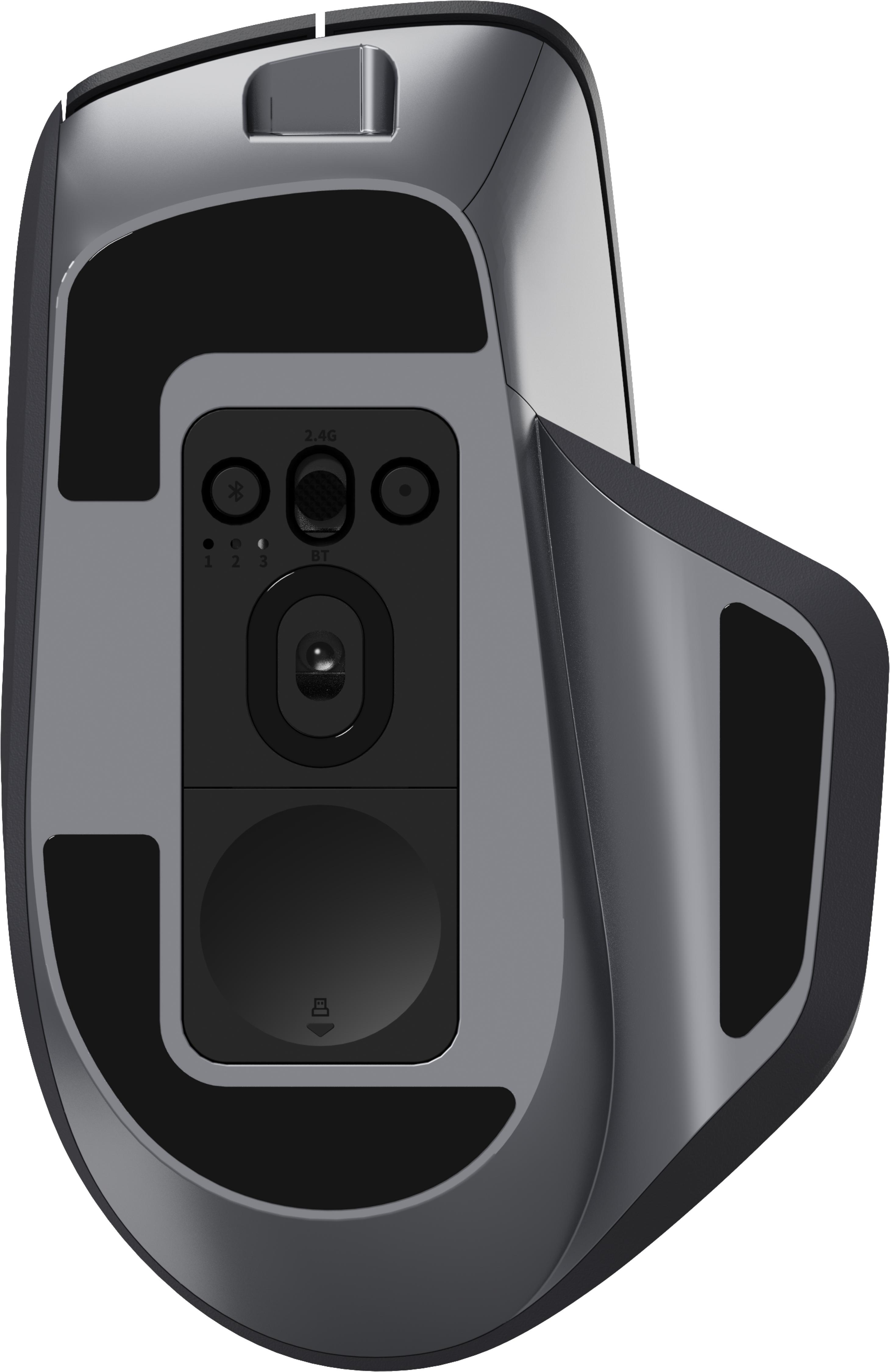 RAPOO MT760L - rechargeable Mouse Wireless, Bluetooth Light Black
