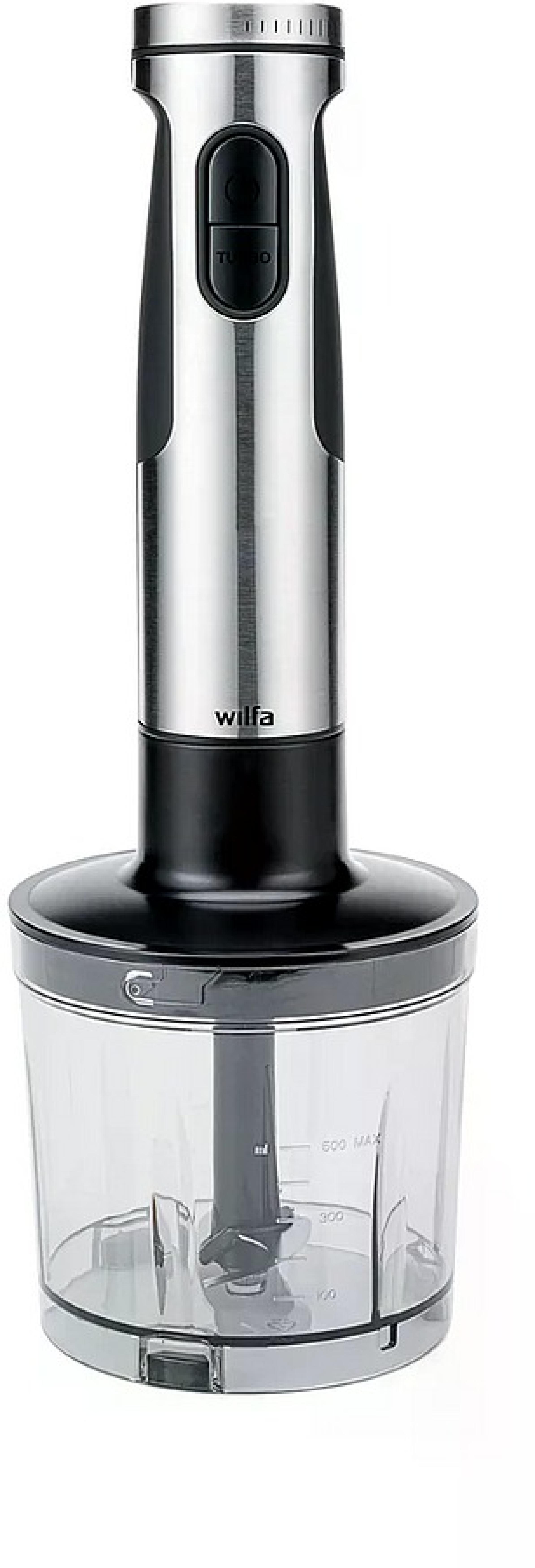 WILFA Stabmixer FUSION 1500 mit Zubehör, 1500W, IM3-1500FP, silber