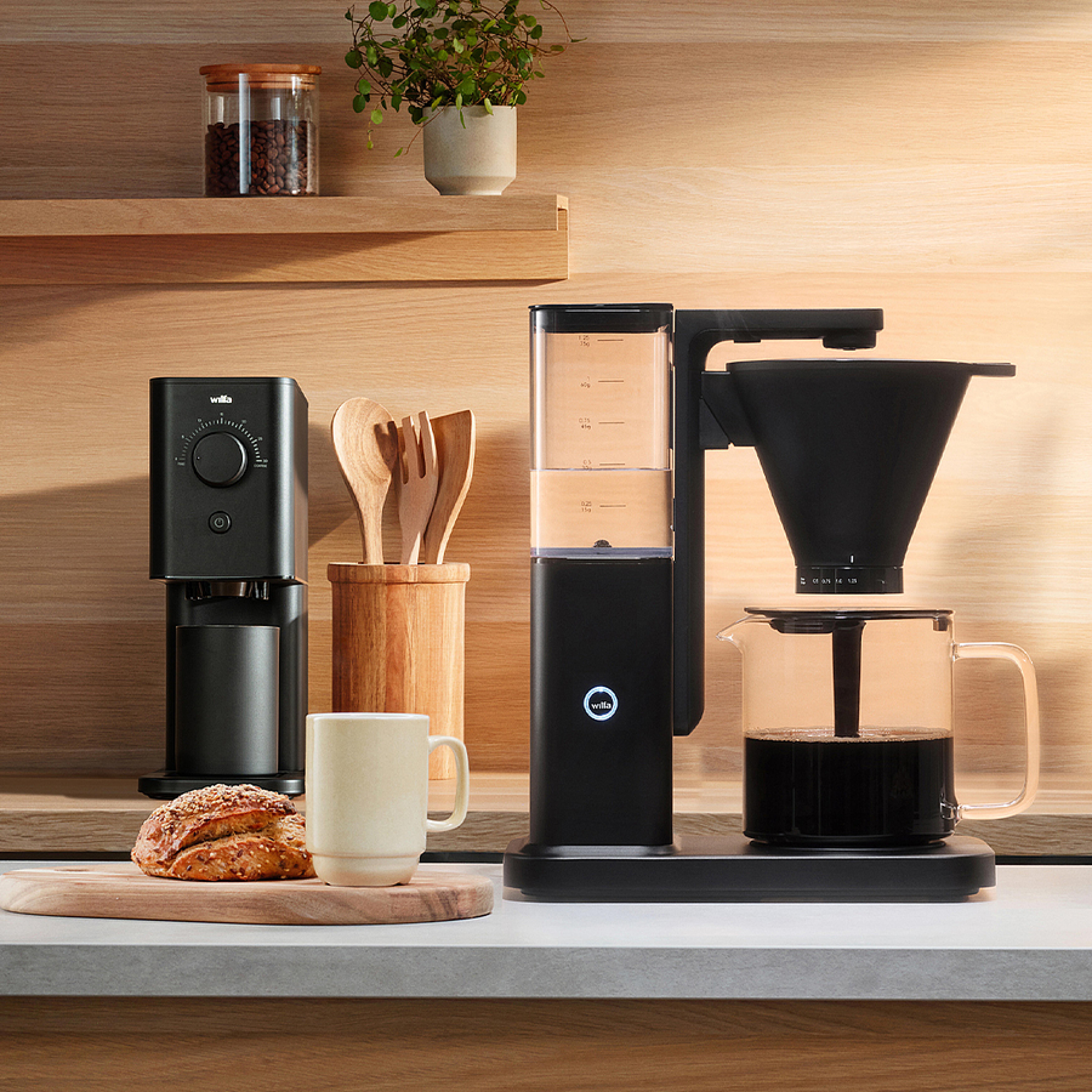 WILFA Kaffeemühle ZENSE, CG3B-125, schwarz