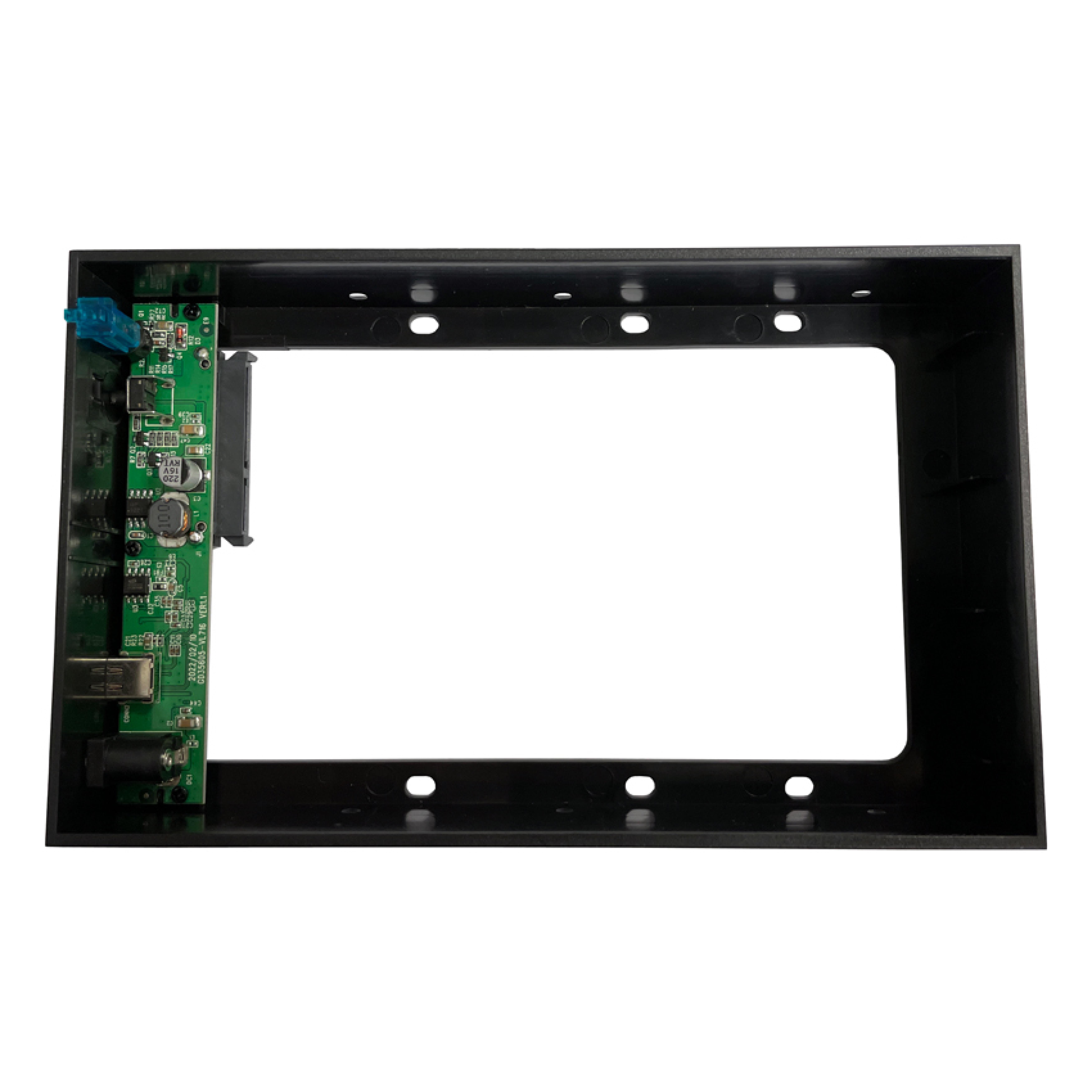 LC-Power Geh 8.9cm (3,5") SATAIII>USB3.0 LC-35U3-C (Alu)