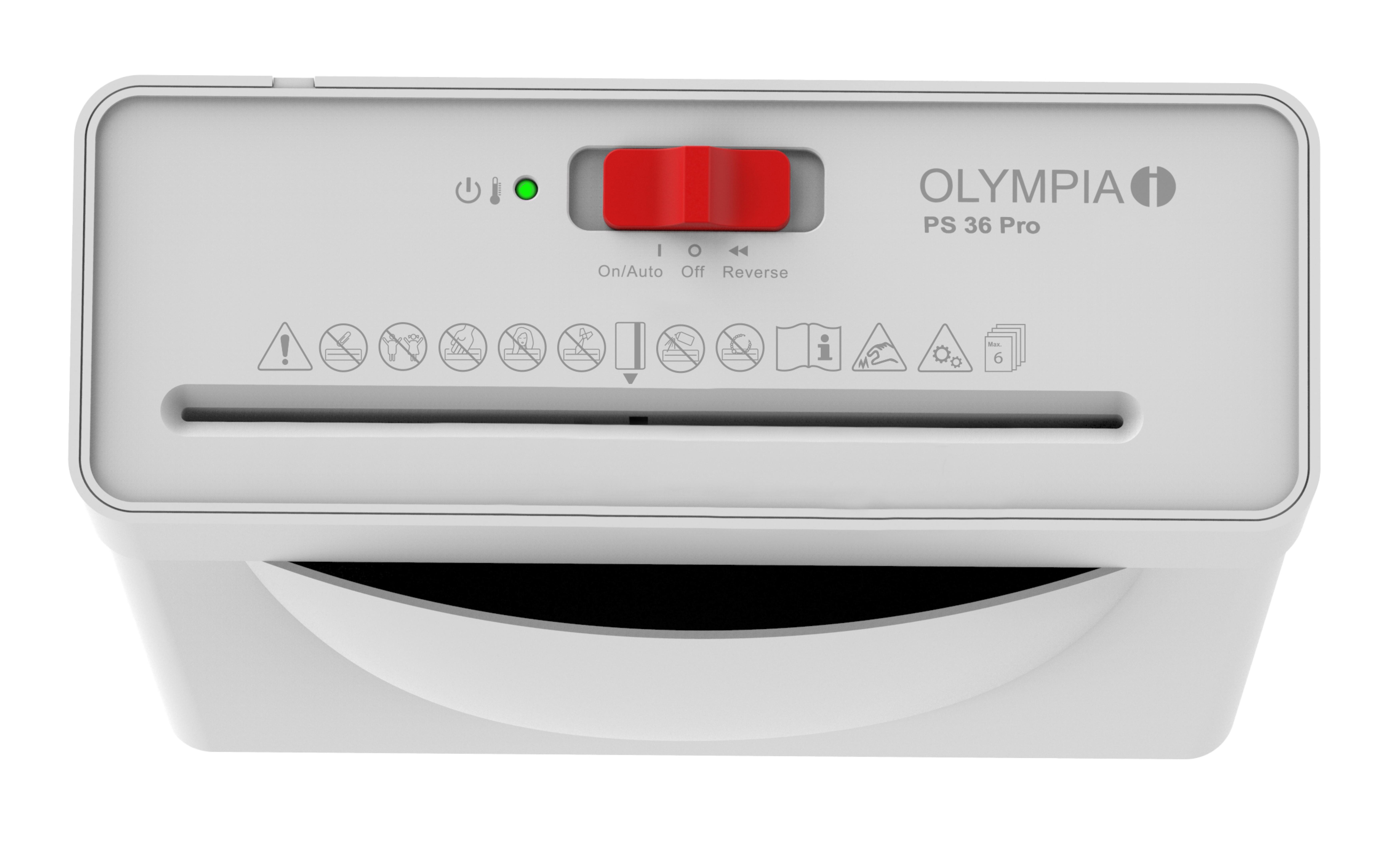 Olympia Aktenvernichter PS 36 Pro weiss