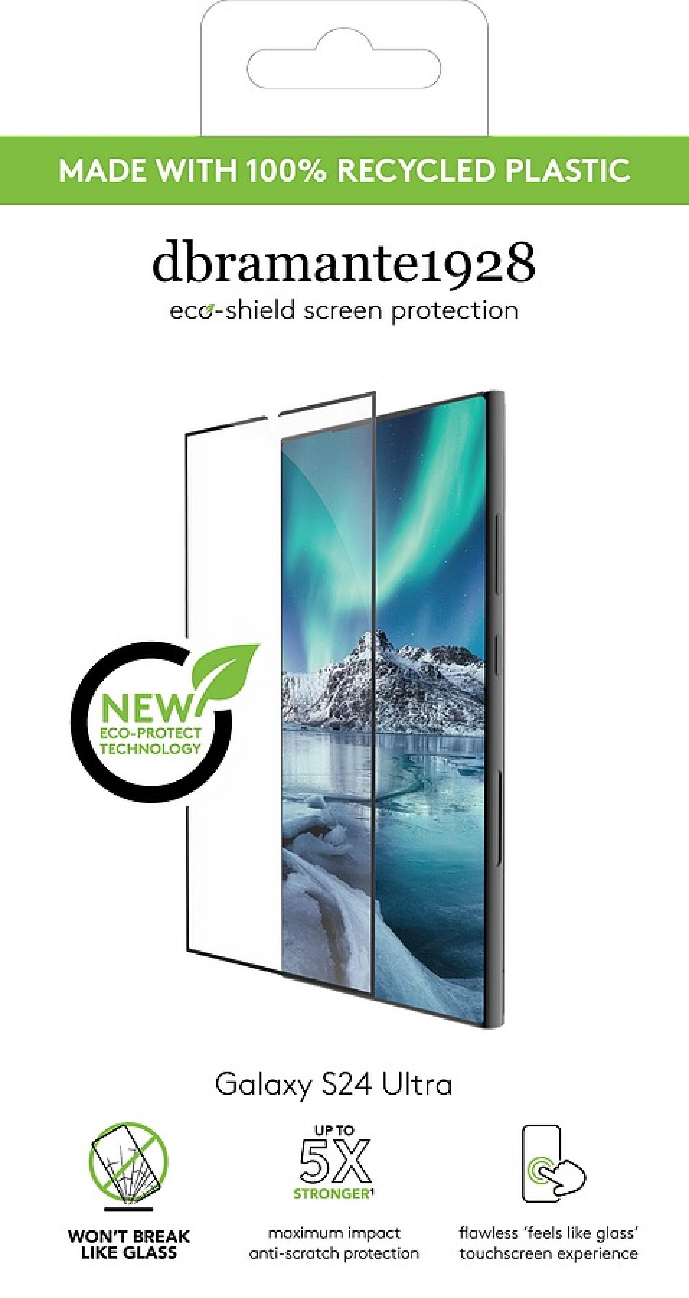 DBRAMANTE1928 Eco-Shield - Galaxy S24 Ultra - Clear