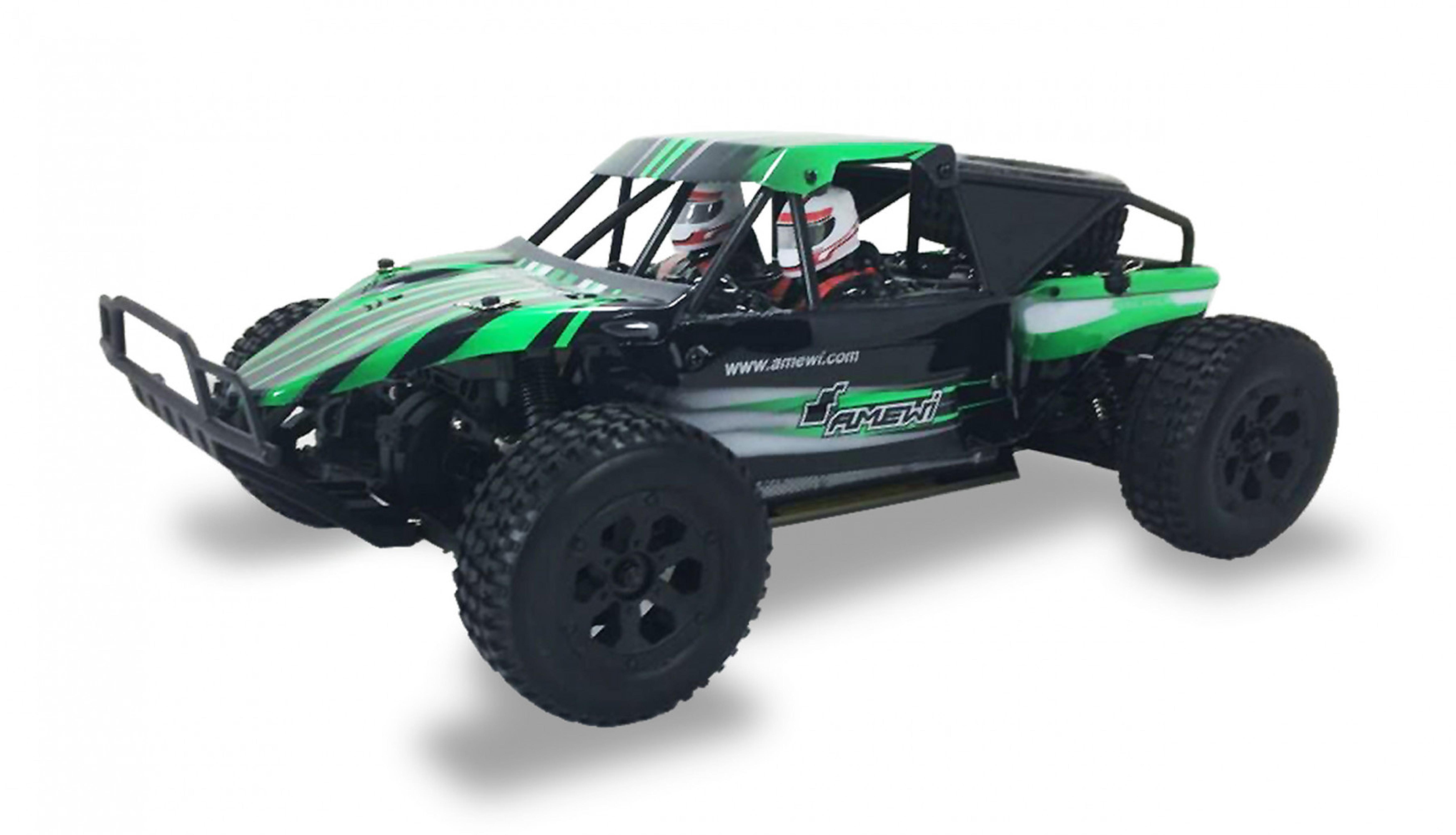 Amewi RC Buggy Dune Breaker 4WD 1:10 RTR schwarz/gruen /14+
