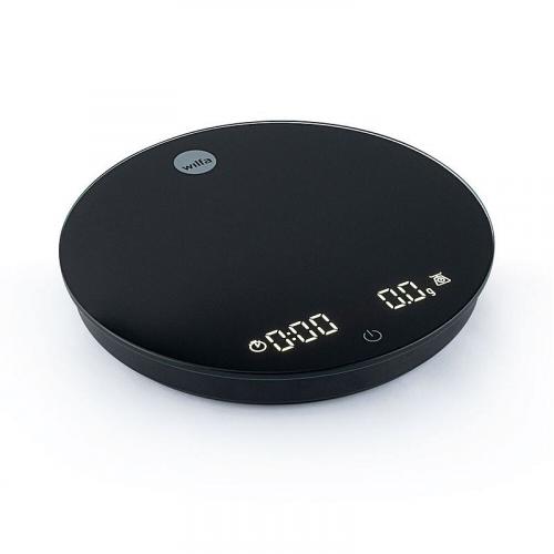 WILFA Präzisionswaage UNI, bis 2 kg, USB-C, KS1B-T2, schwarz
