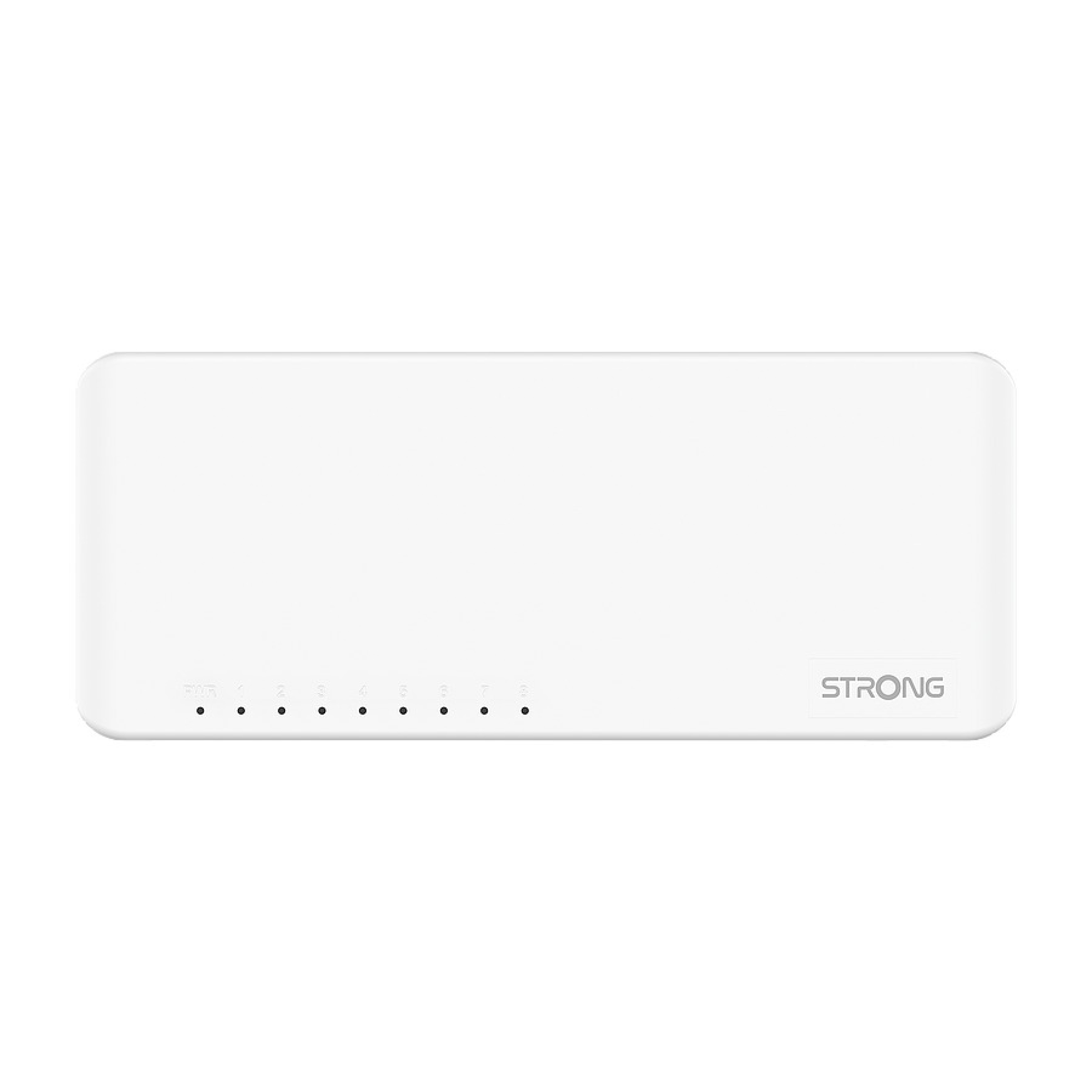 STRONG 8-Port Gigabit Switch 10/100/1000 Mbit/s