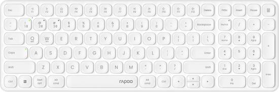 RAPOO E9310M.DE.WH Multi-Mode Wireless Keyboard