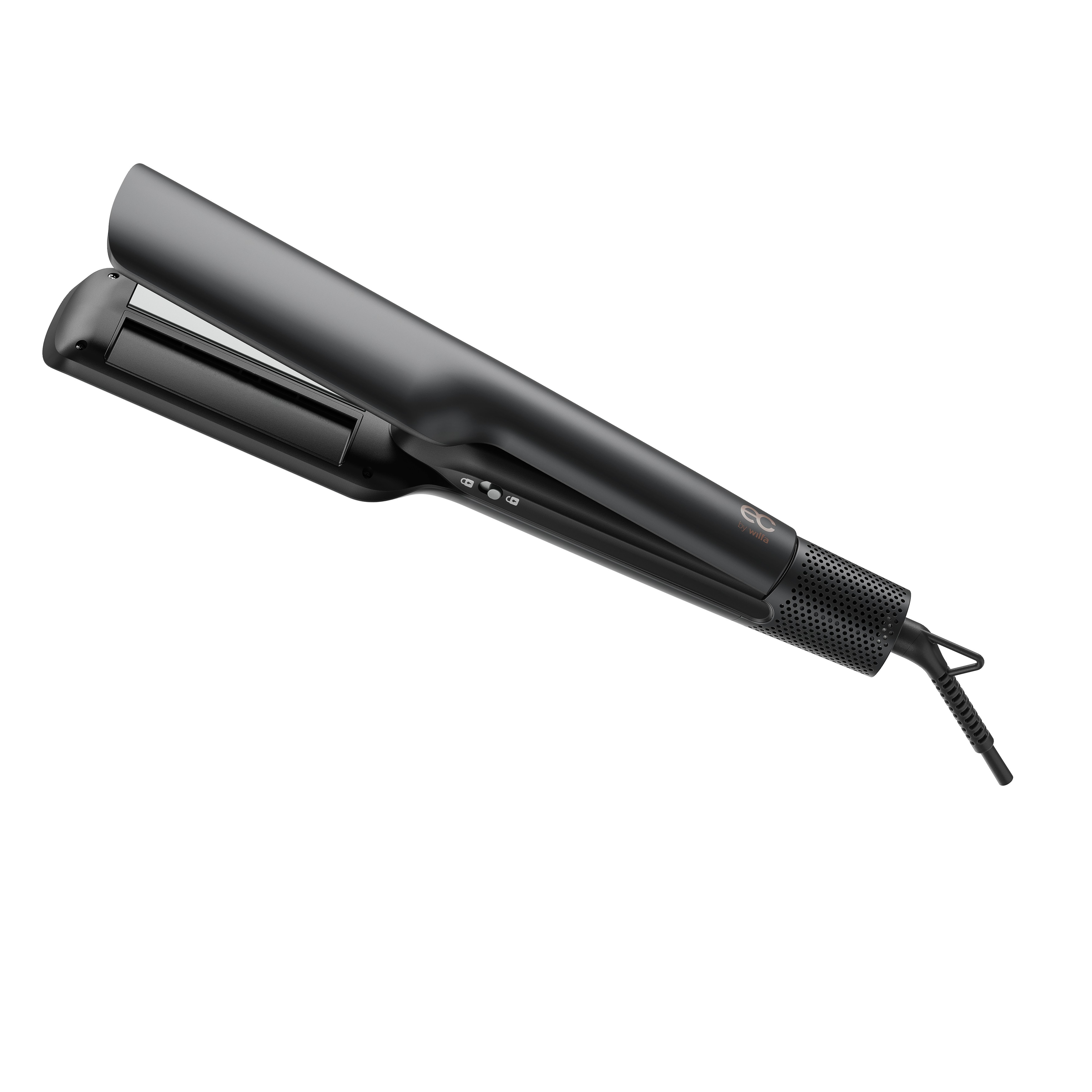 EC BY WILFA 3 in 1 Glätteisen-Haartrockner Föhn-Haarstyler FLOW STREAM HST3G-A800, 1000W, 14 Temperaturstufen bis 230 Grad, anthrazit