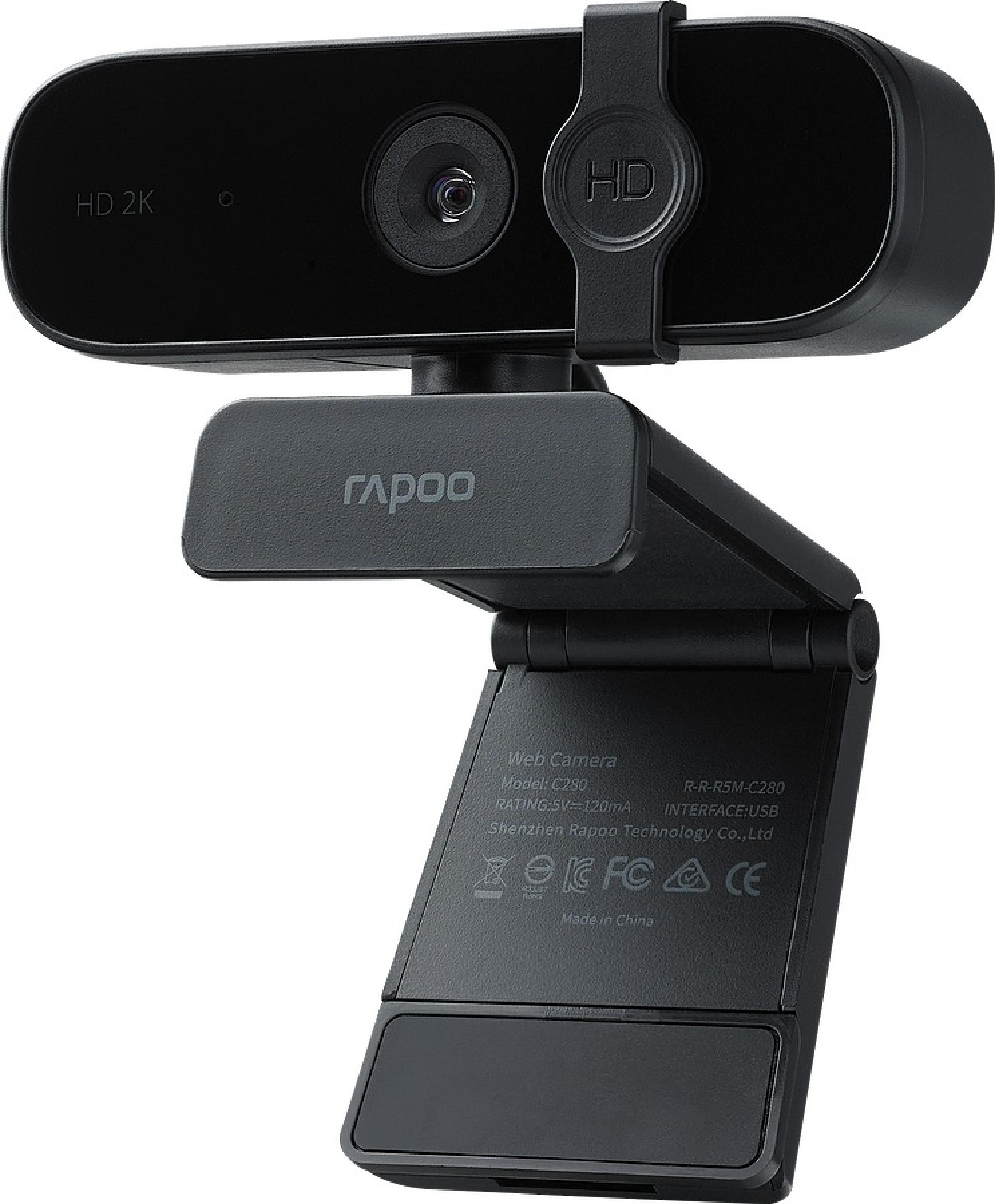 RAPOO XW2K.BLK webcam 30FPS 2K FHD AF