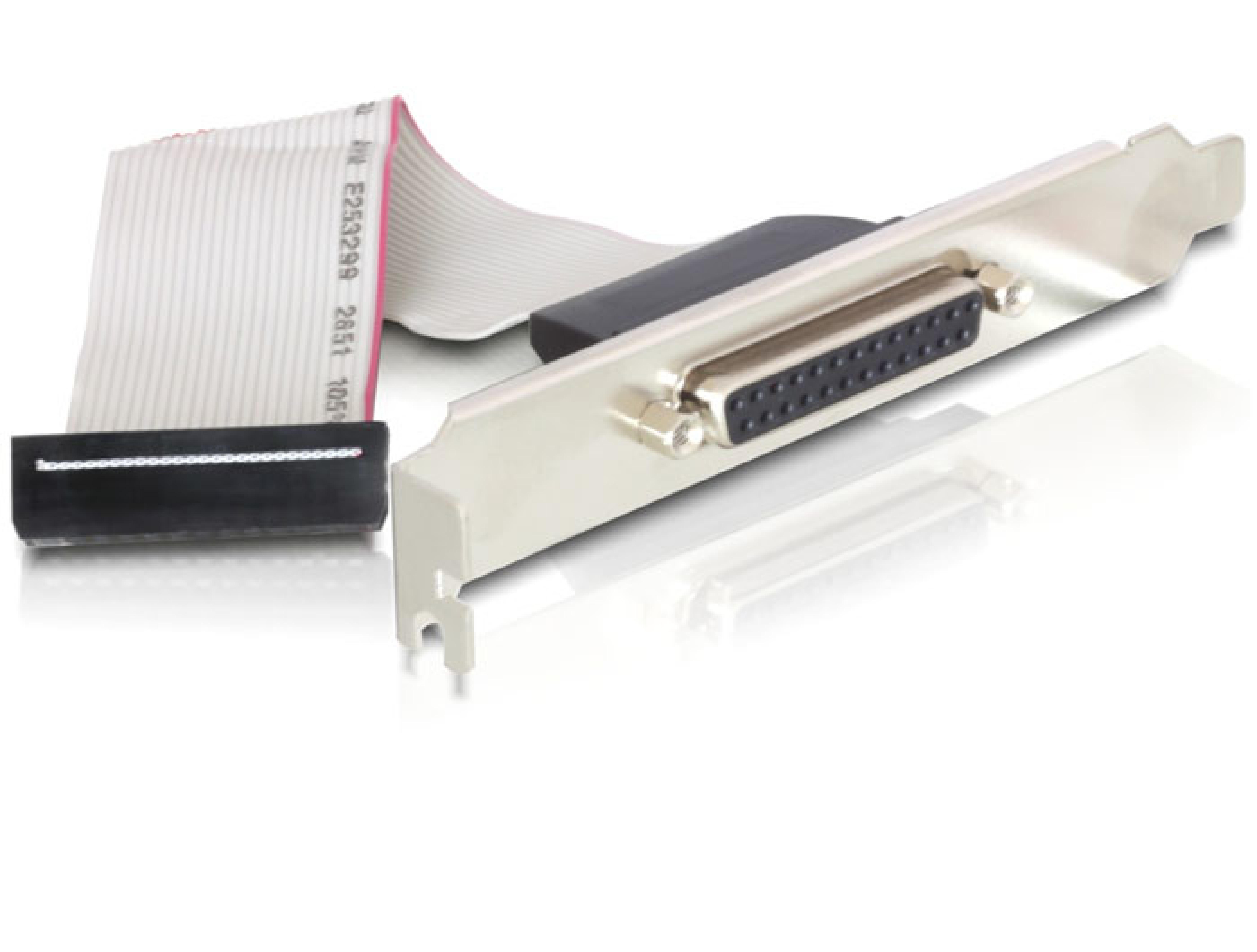 DELOCK PCI Expr Card 4x D-Sub9 ext + 1x D-Sub25 ext +LowP